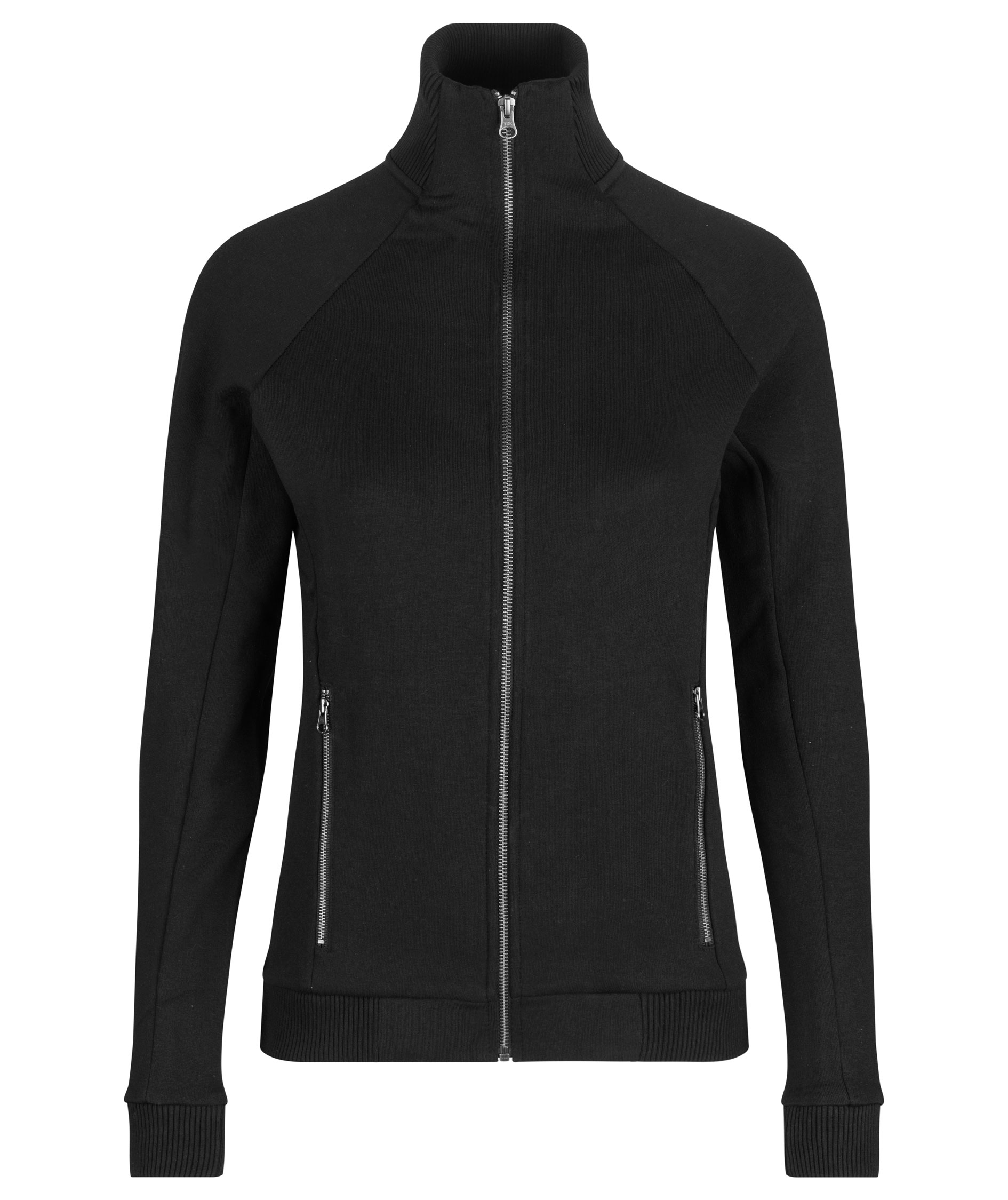 ID dame cardigan med glidel&aring;s, Svart, Svart, swatch