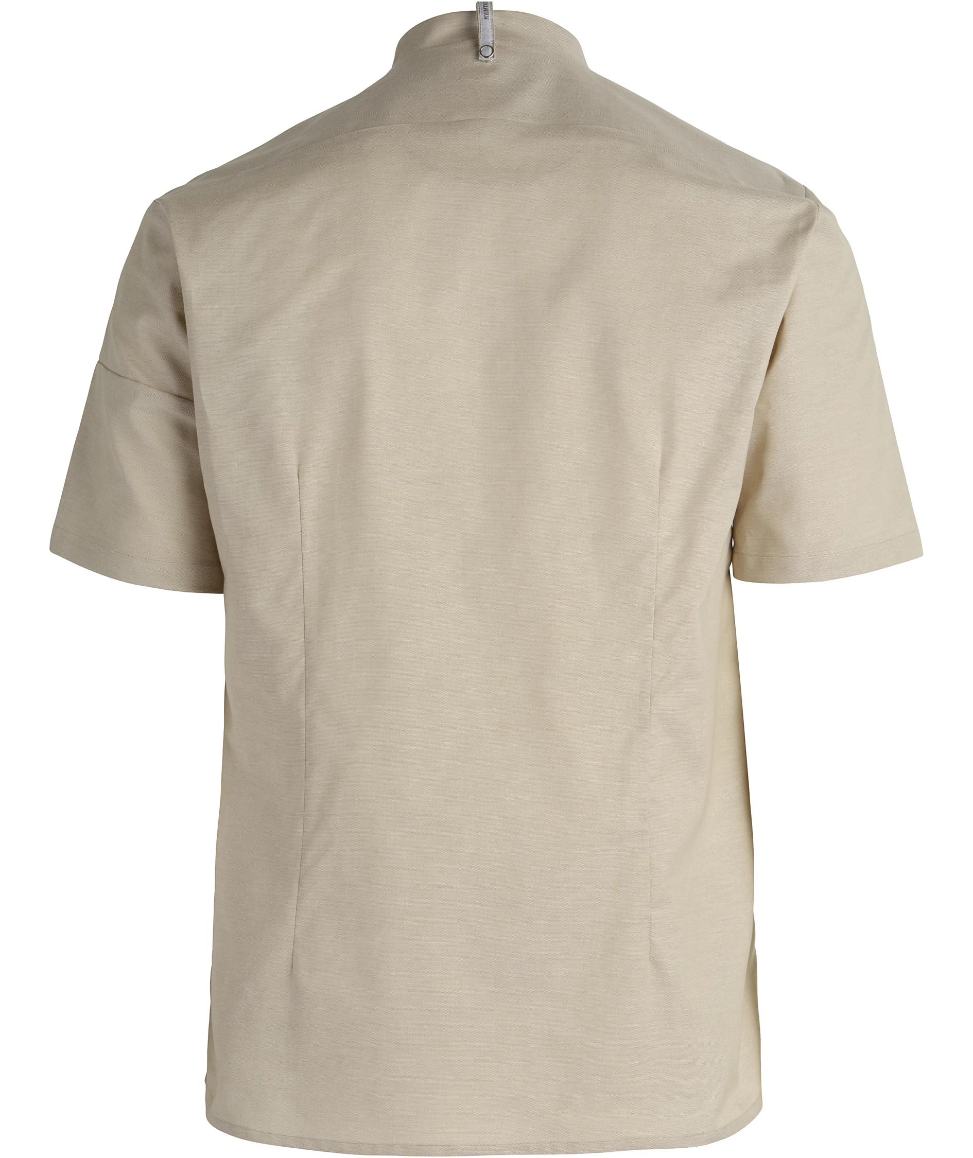 Kentaur Oxford short-sleeved shirt, Sand, large image number 1