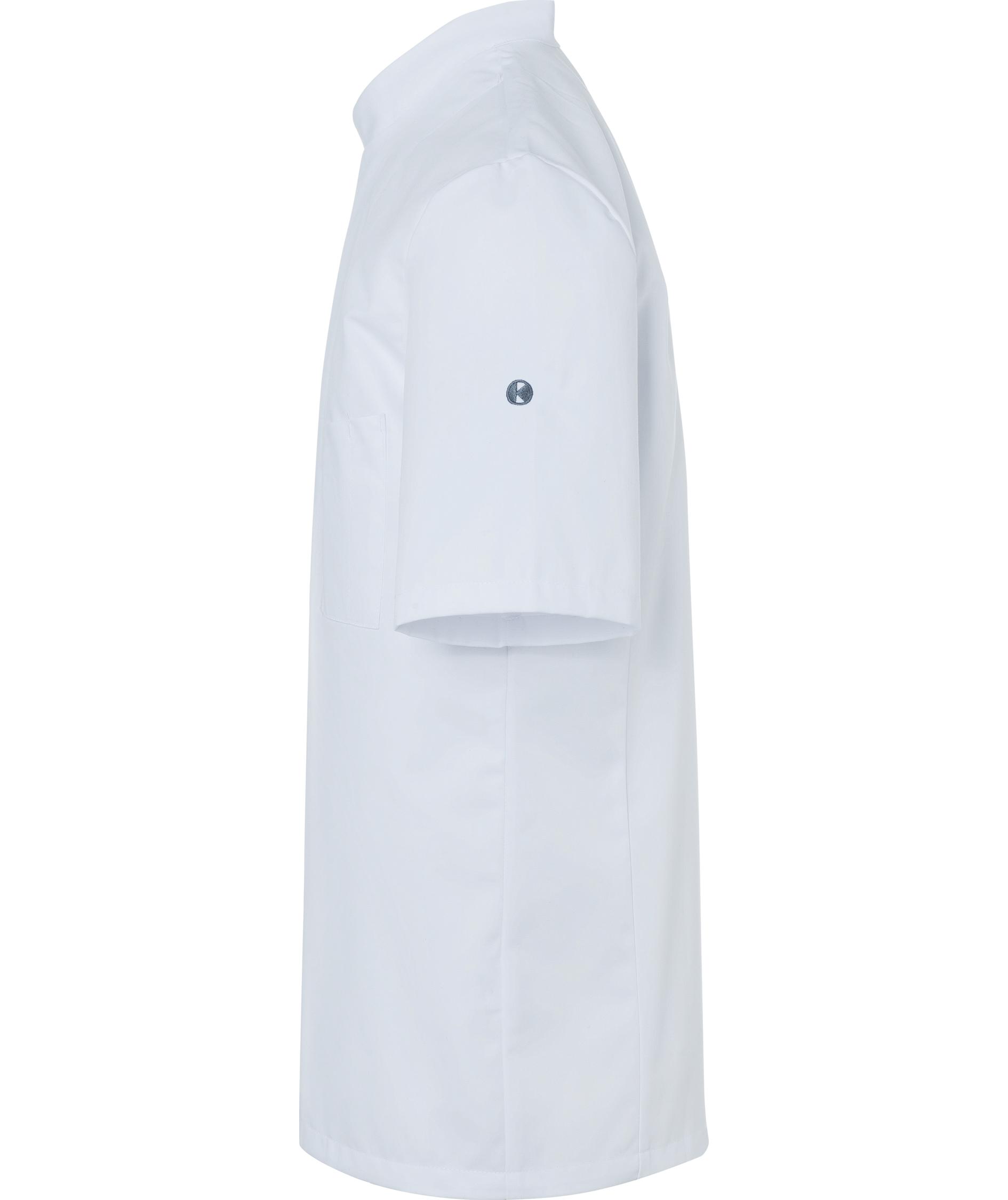 Karlowsky Gustav kortermet kokkejakke, White, large image number 4
