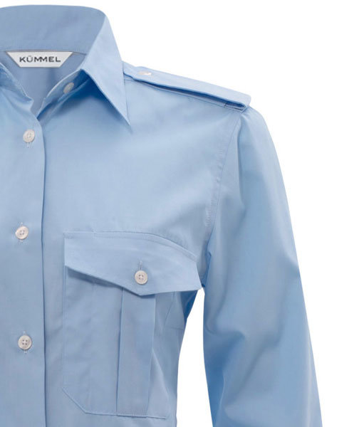 K&uuml;mmel Diane Classic fit dameskjorte, Lys Bl&aring;