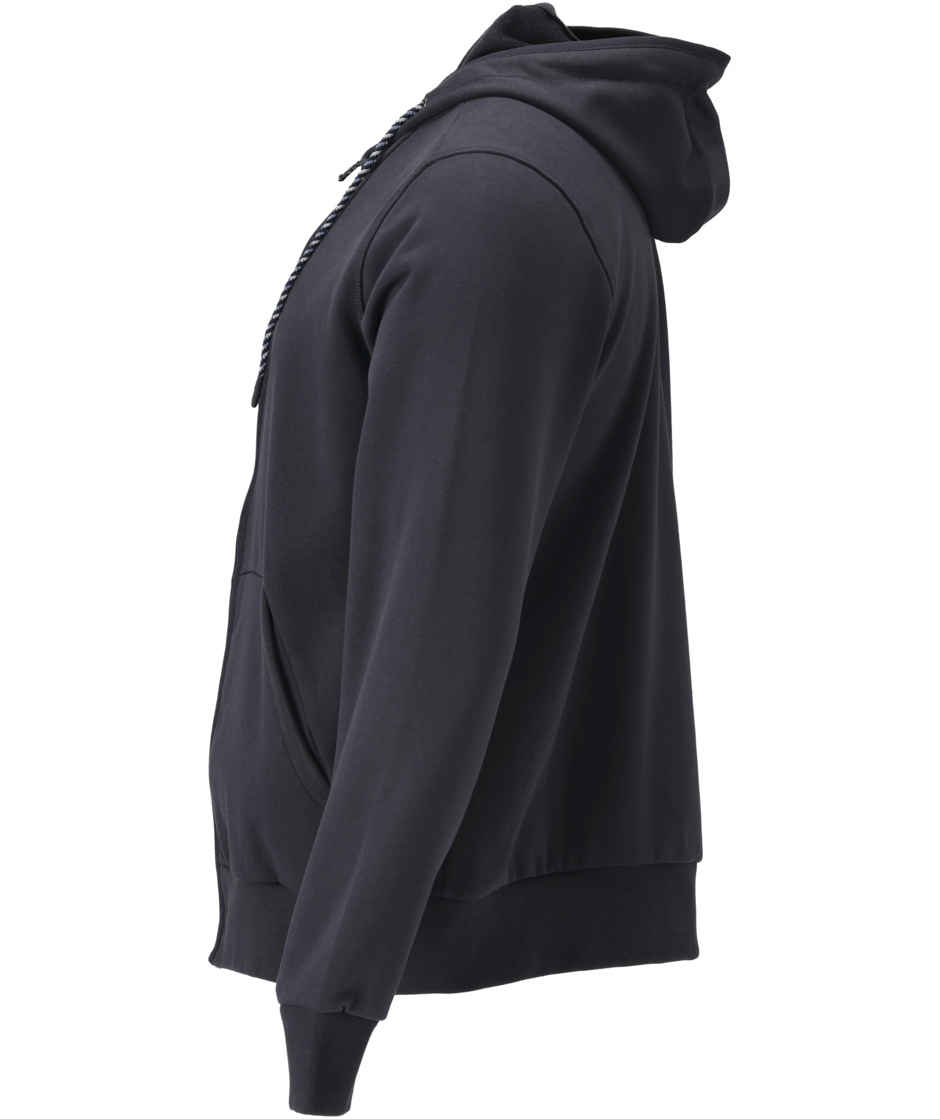 Mascot Customized hoodie med dragkedja, M&ouml;rk Marinbl&aring;, large image number 3