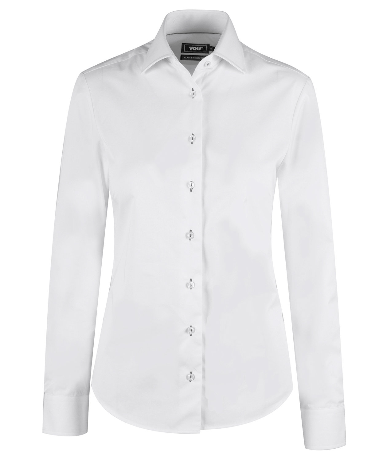 YOU Piacenza classic women's business shirt, White, large image number 0