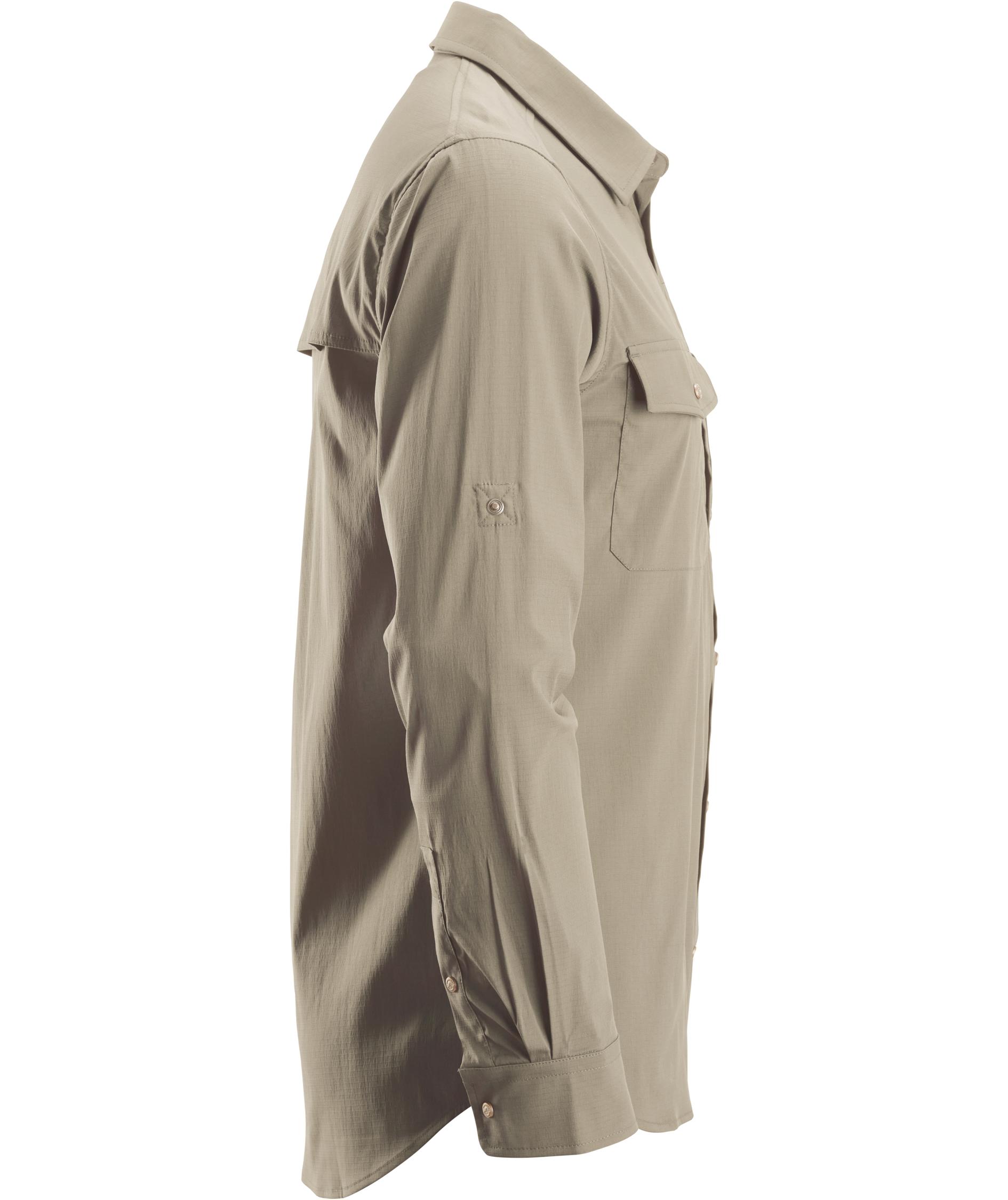 Snickers LiteWork skjorte  8521, Khaki, large image number 2