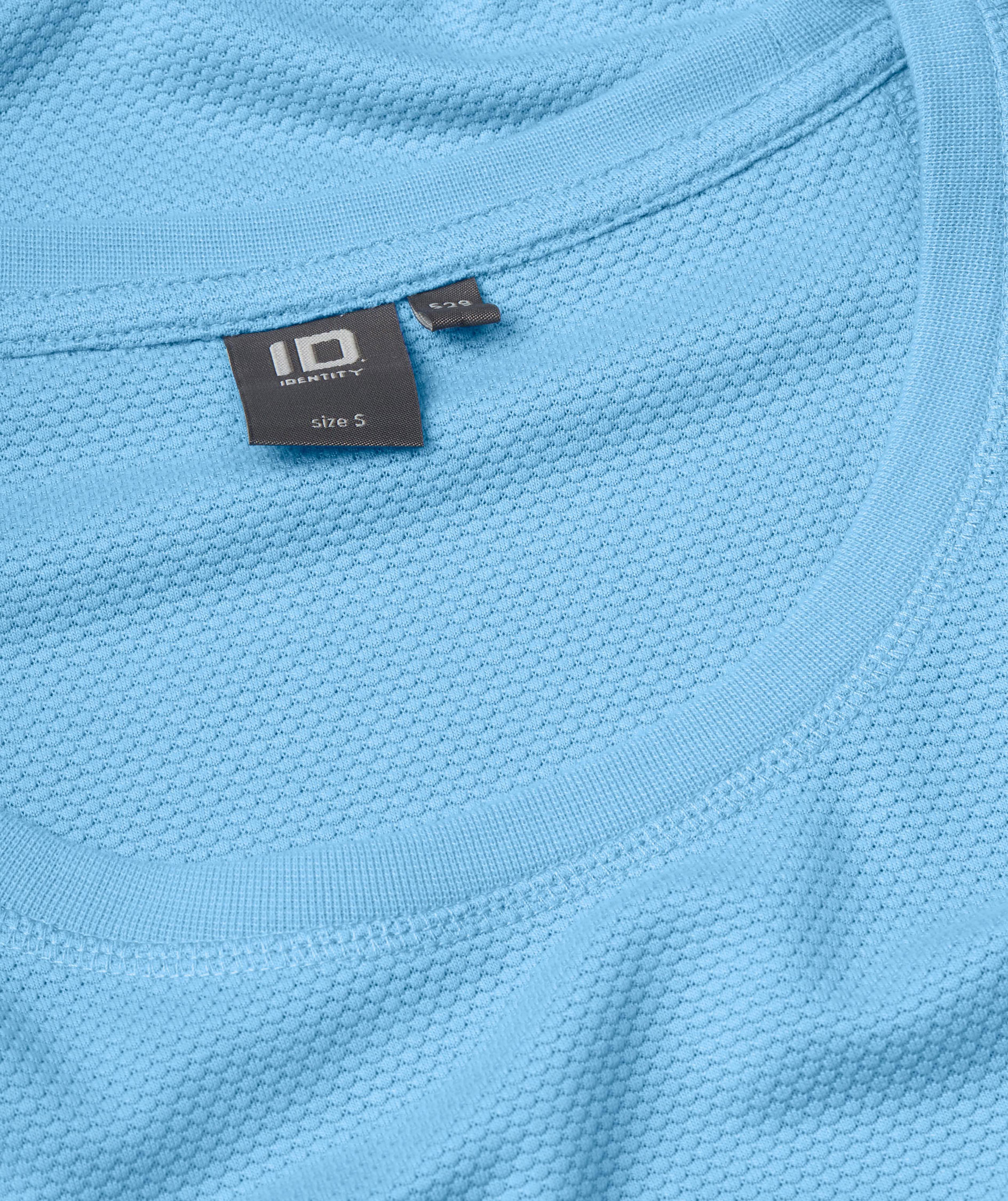 ID dame T-shirt lyocell, Lys Bl&aring;, large image number 3