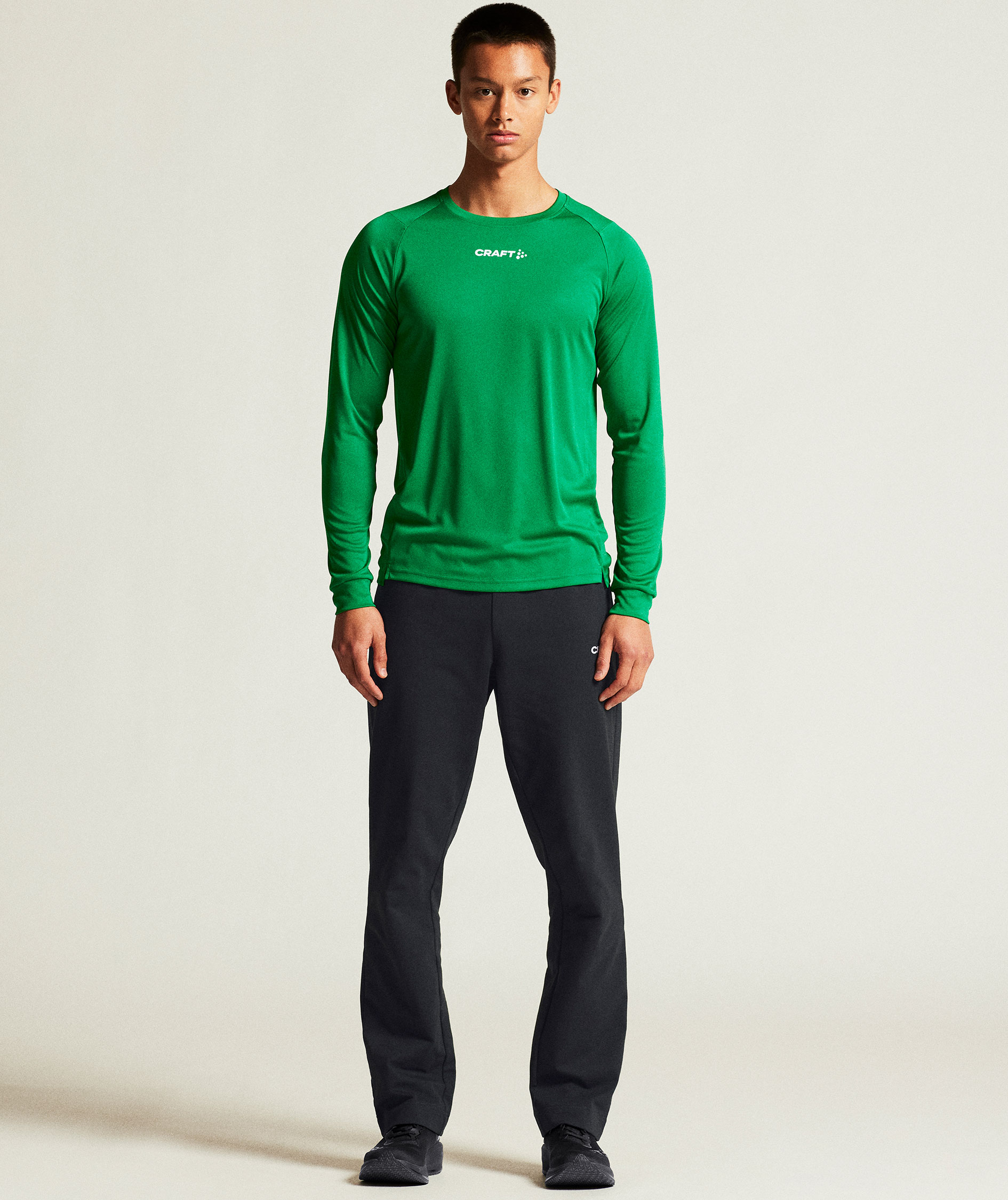 Craft Rush 2.0 lang&aelig;rmet T-shirt, Team green, large image number 6