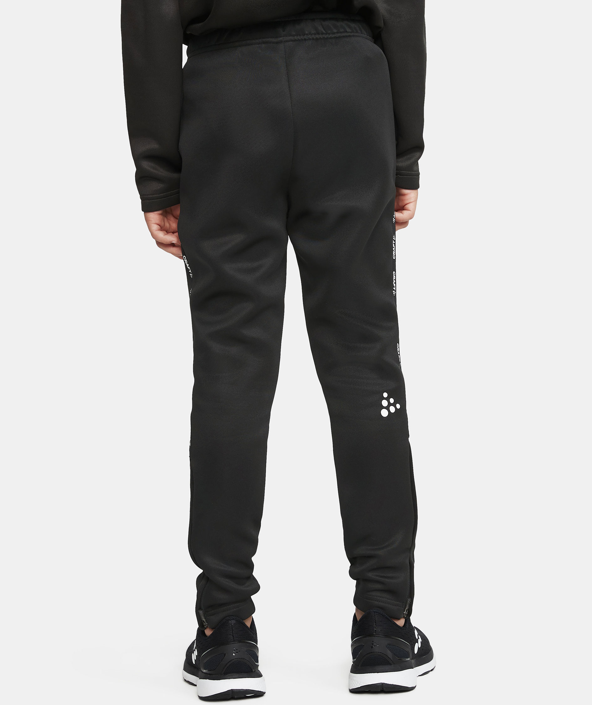 Craft squad 2.0 treningsbukser for barn, Black, large image number 3