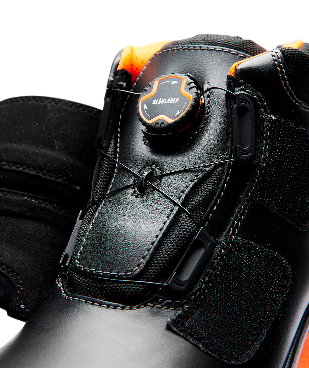 Bl&aring;kl&auml;der Asfalt vernest&oslash;vletter S2P, Svart