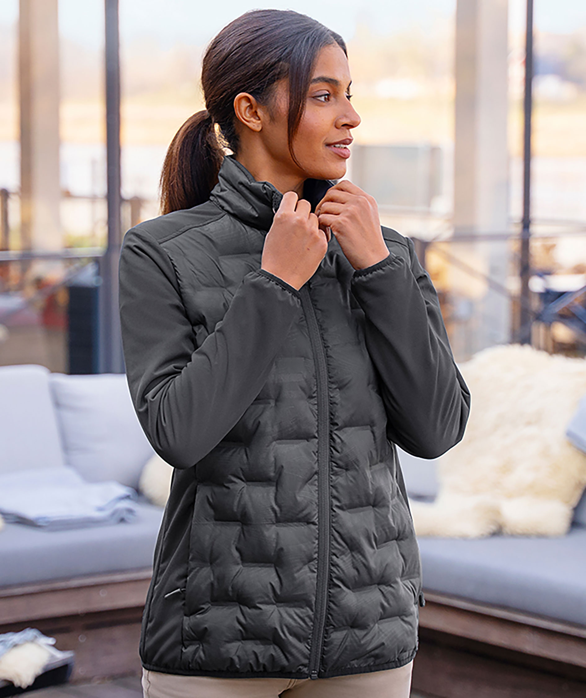 Karlowsky hybridjacka dam, Black, large image number 5