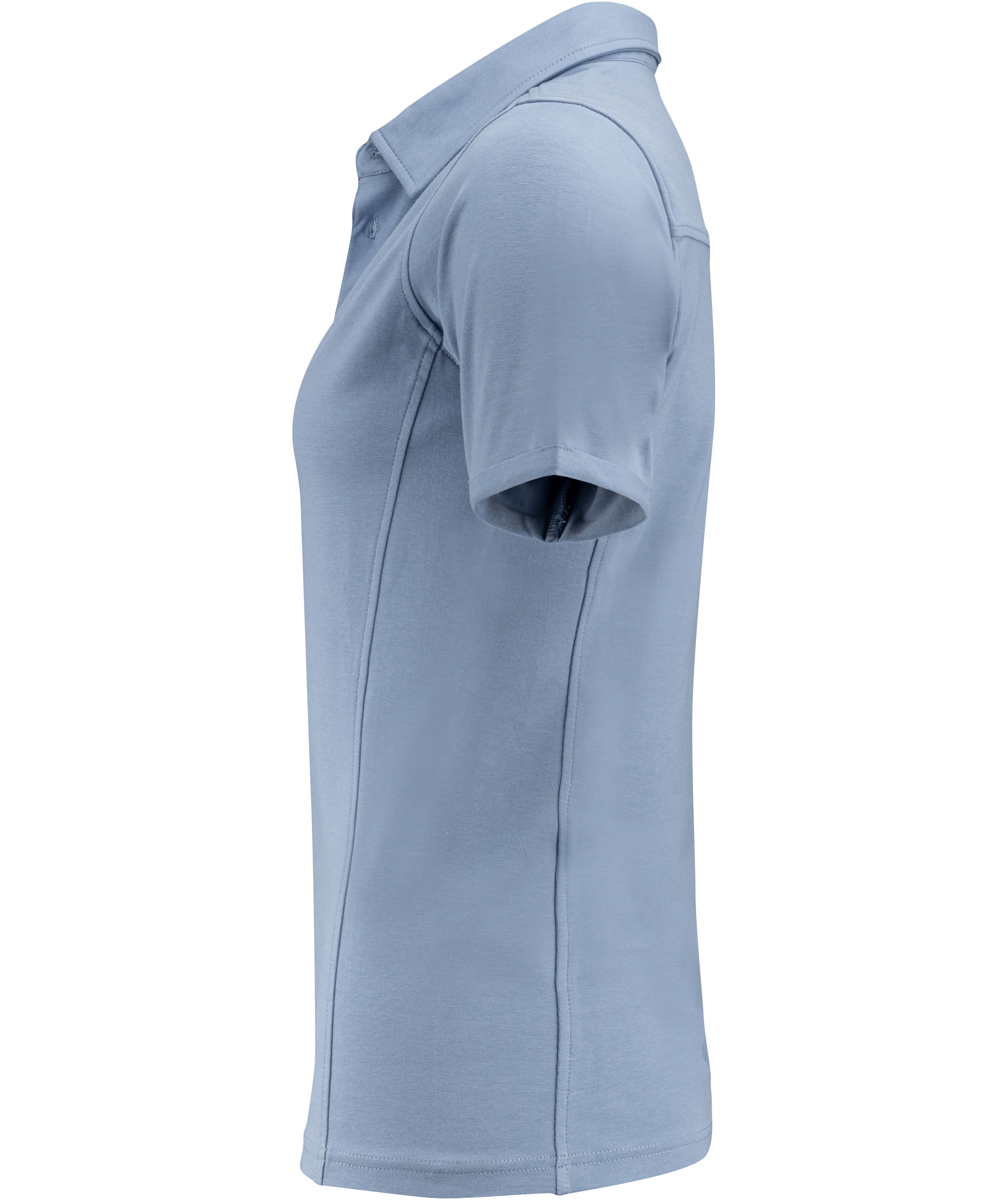 J. Harvest Sportswear American women's polo shirt, Summer Blue, large image number 3