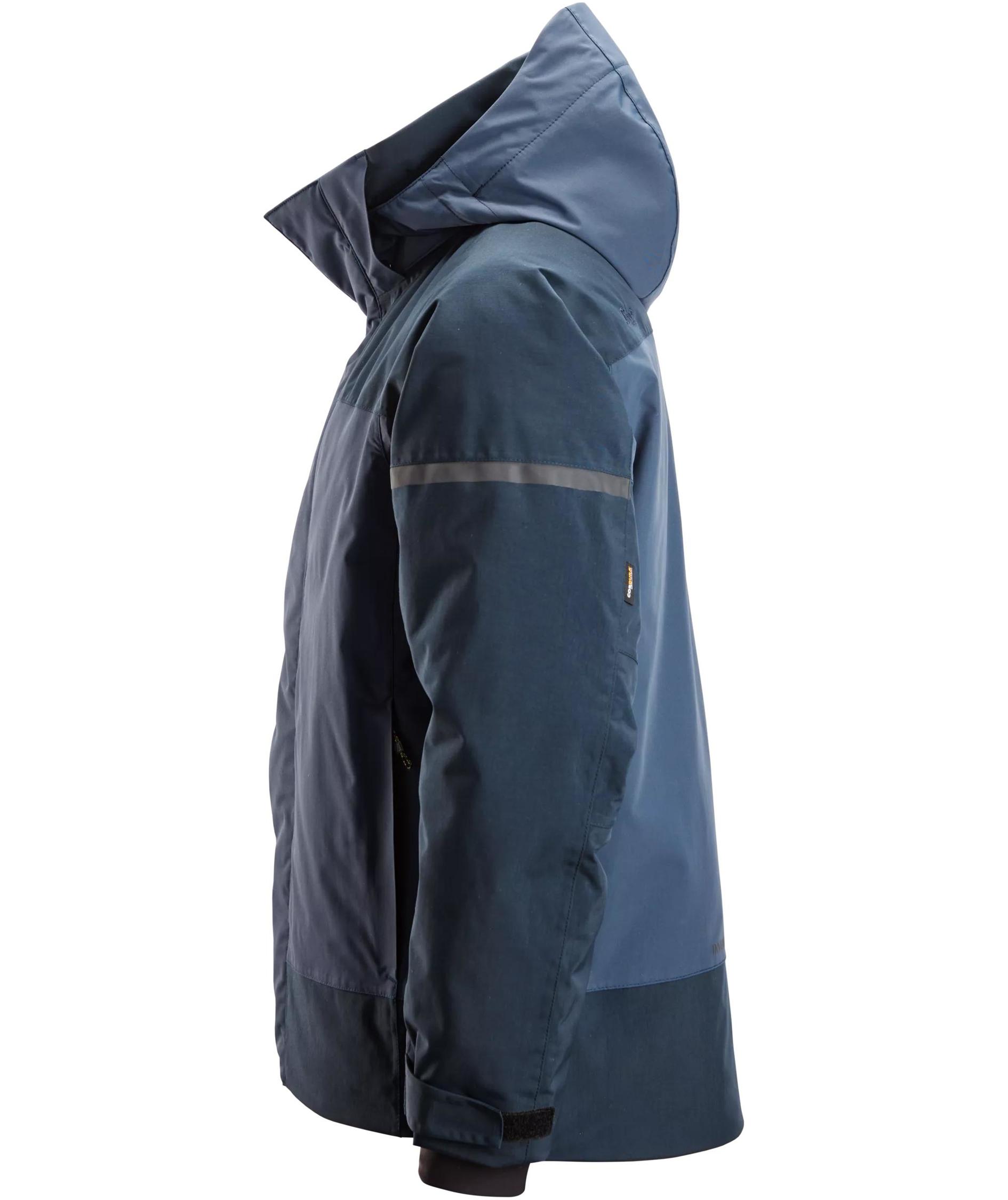 Snickers AllroundWork vinterjakke 1112, Navy/Dark Navy, large image number 4