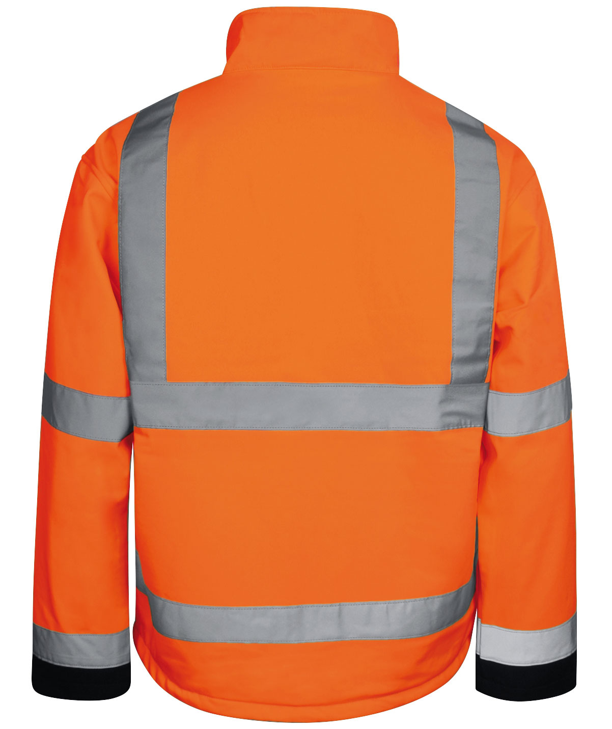 Lyngsoe ​softshell jacket, Hi-Vis Orange/Black, large image number 2