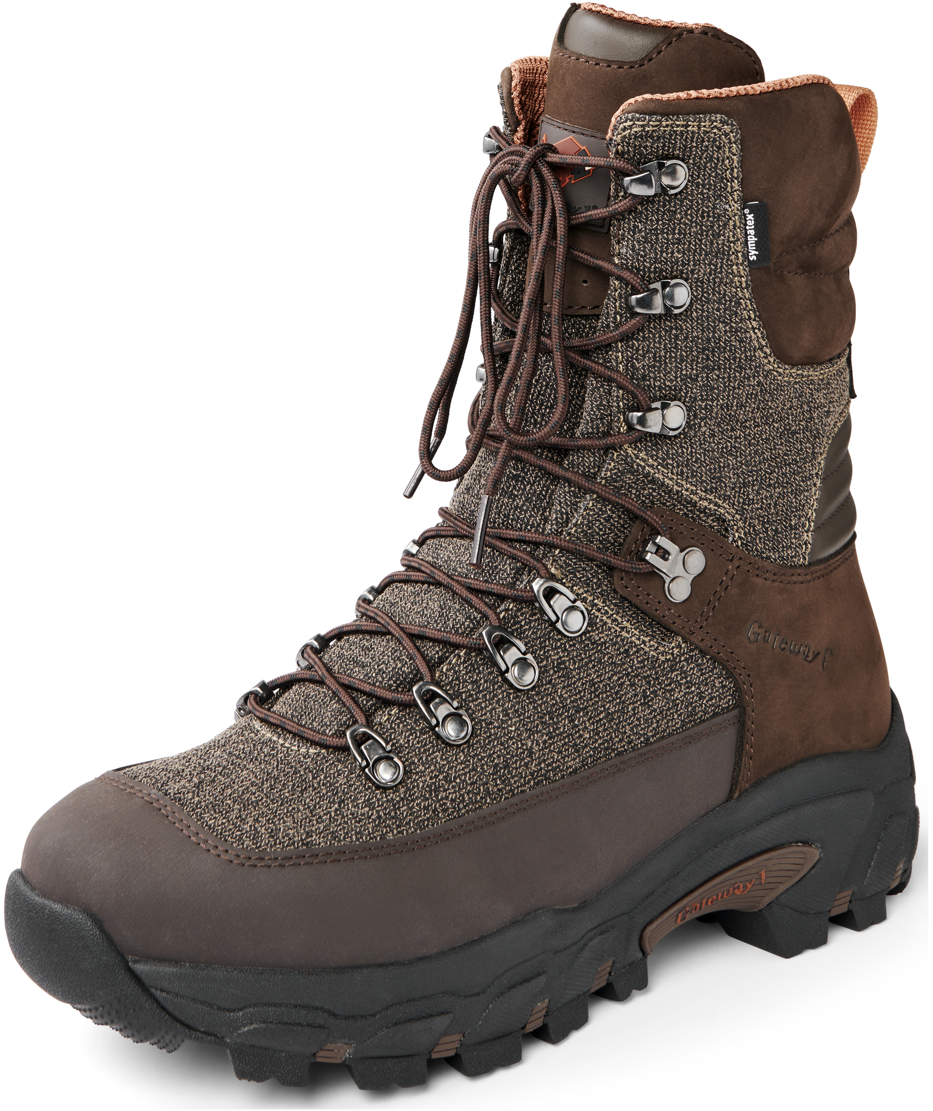 Gateway1 Staika 9" Amortex&reg; Kevlar&reg; st&ouml;vlar, Dark brown