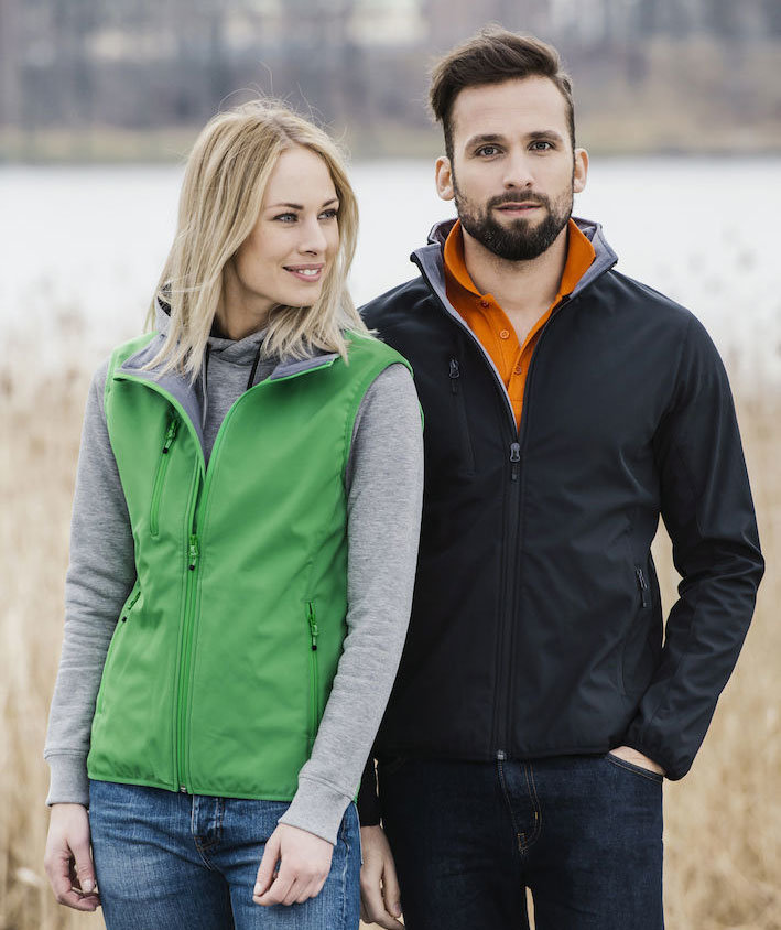 Clique Basic softshelljakke, Sort, large image number 4