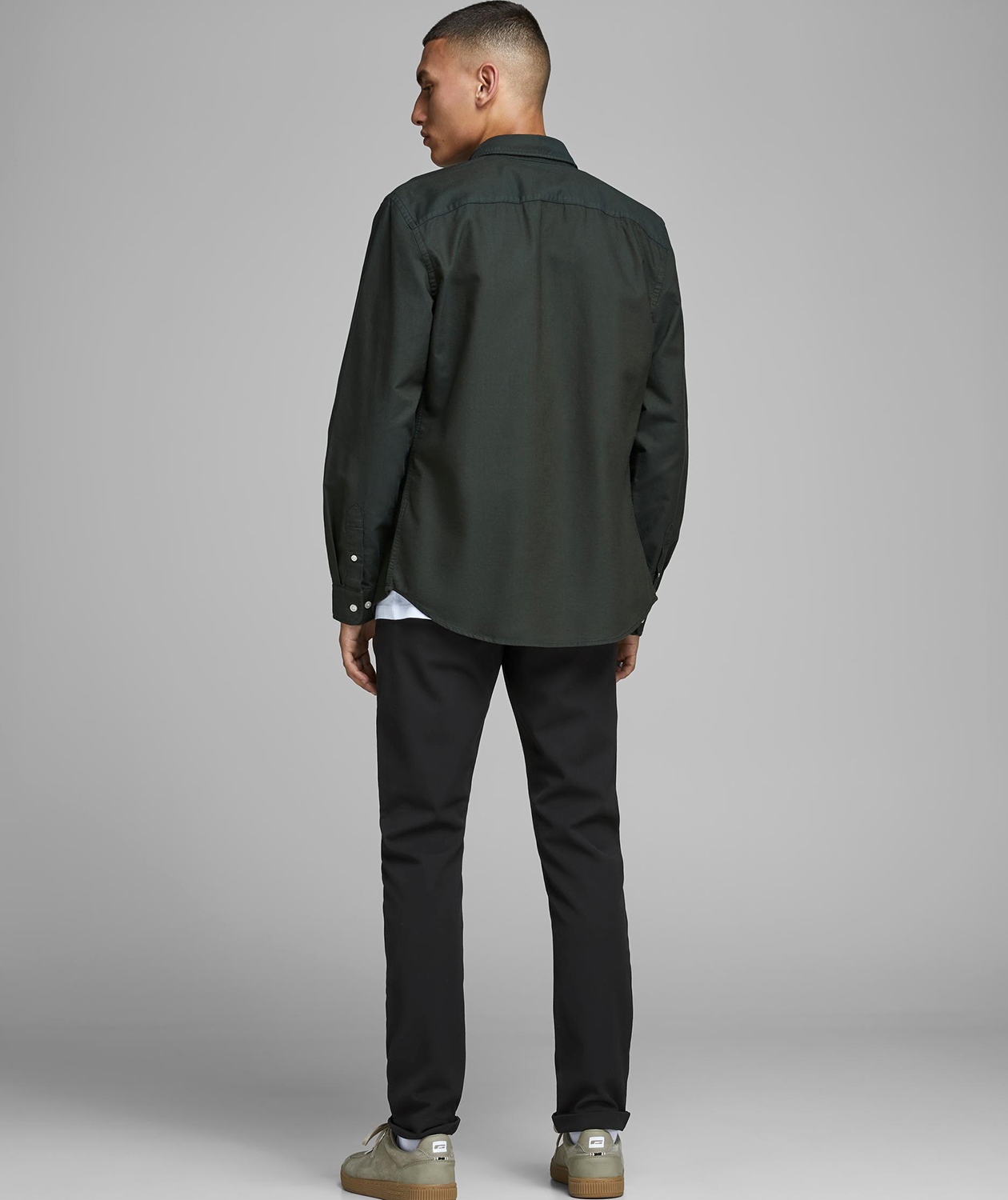 Jack & Jones JPSTMARCO JJCONNOR AKM 769 Chinos, Svart, large image number 3