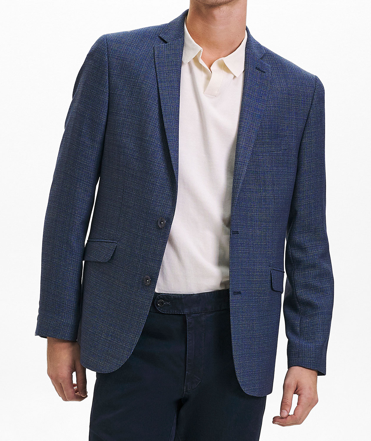 Sunwill Modern fit kavaj, Dark blue