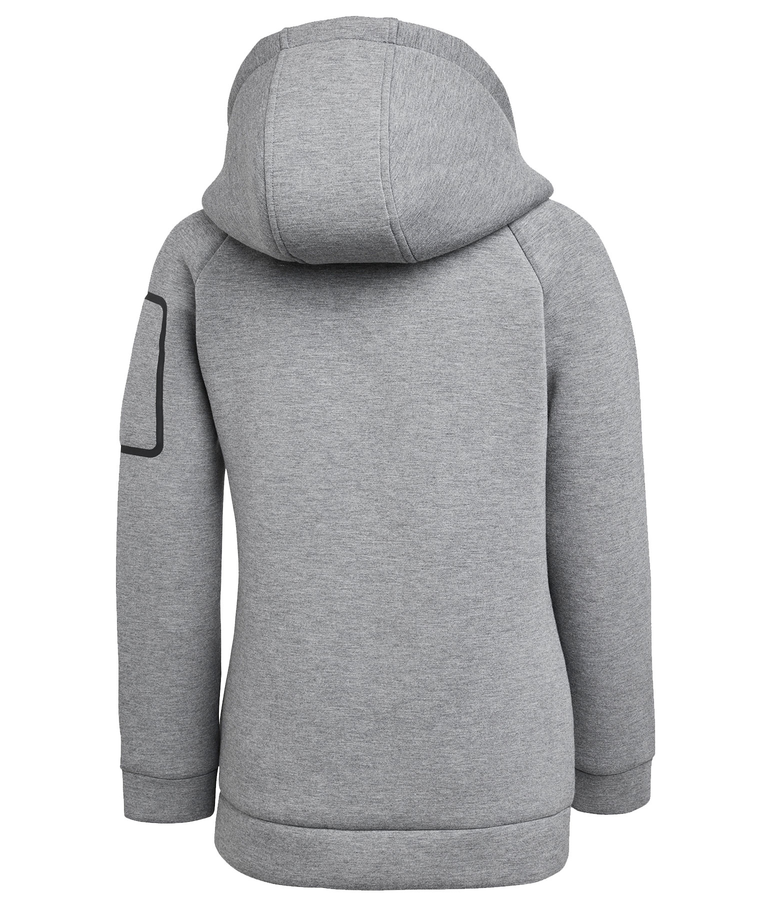 Matterhorn Paccard hoodie med dragkedja dam, Gr&aring; melange, large image number 2