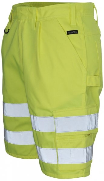 Mascot Safe Classic Pisa arbeidsshorts, Hi-Vis&nbsp;Gul, large image number 2
