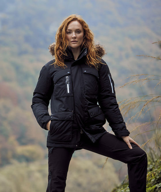 Clique Malamute winter jacket, Black, large image number 4