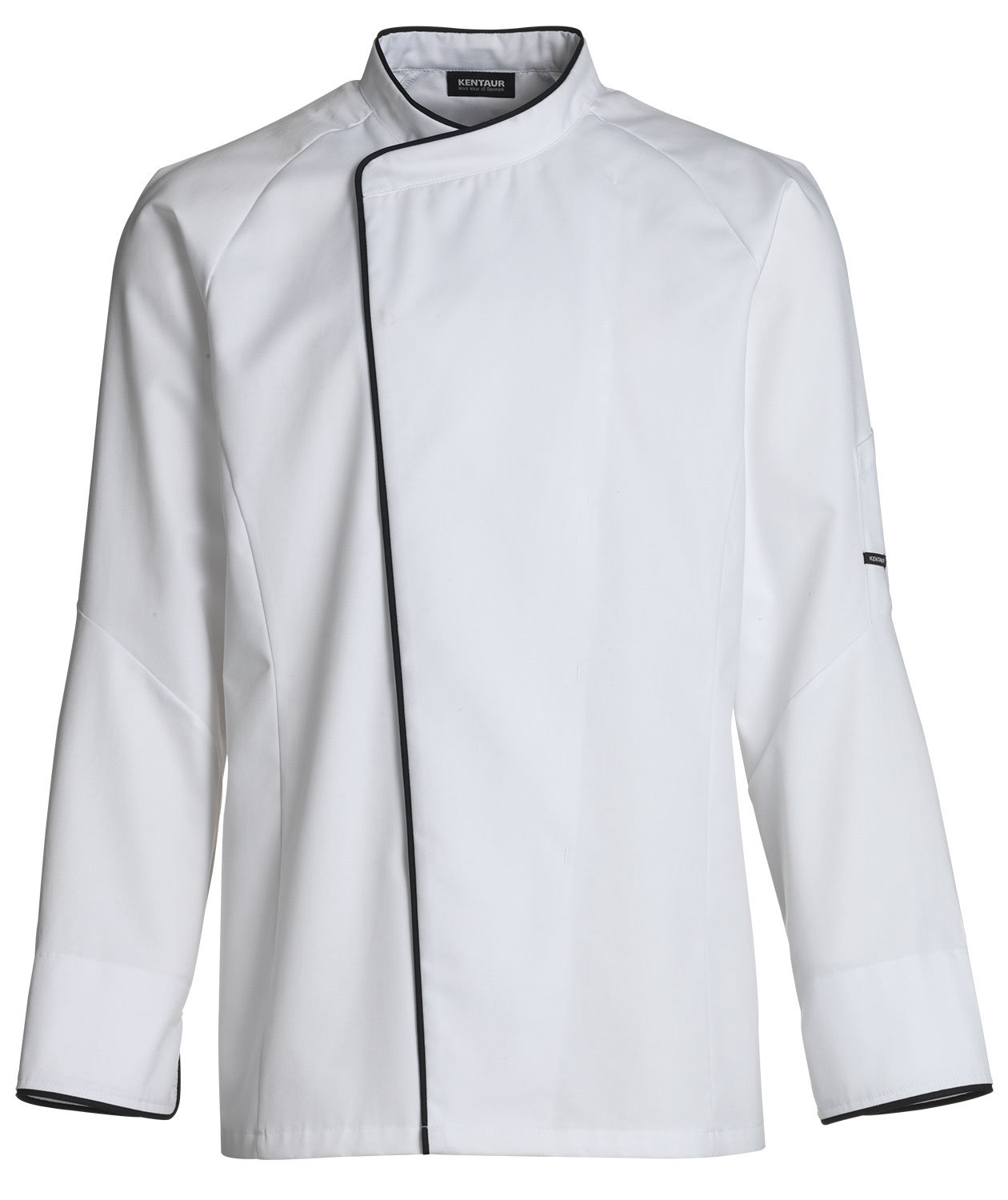 Kentaur kokke-/servit&oslash;rjakke, Hvit