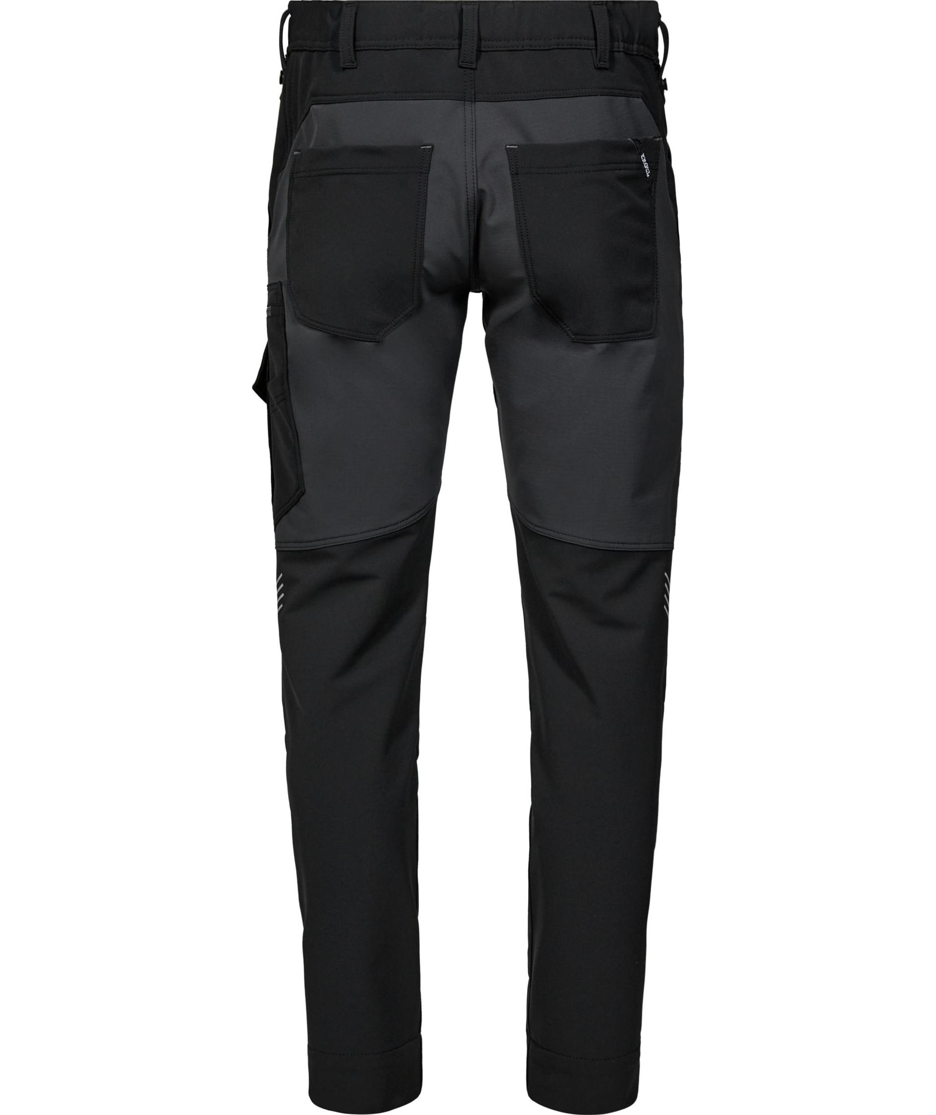 Engel Entire servicebukser full stretch, Black/Anthracite Grey, large image number 3