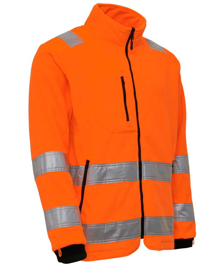 ELKA Visible Xtreme fleecejacka, Varsel Orange, large image number 0