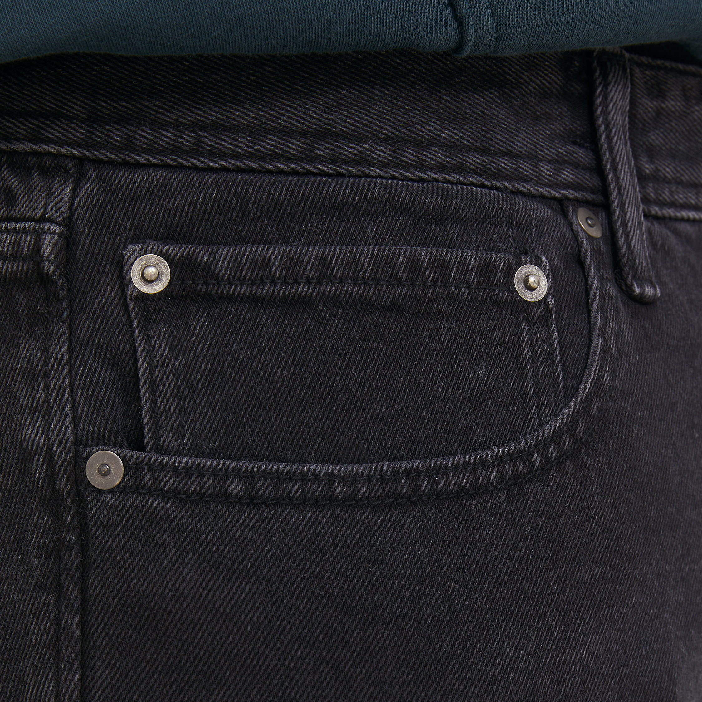 Jack & Jones Plus JJICHRIS JJORIGINAL AKM 912 Jeans, Black Denim, large image number 4