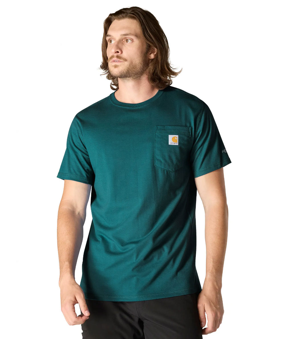 Carhartt Force T-shirt, Transformative Teal