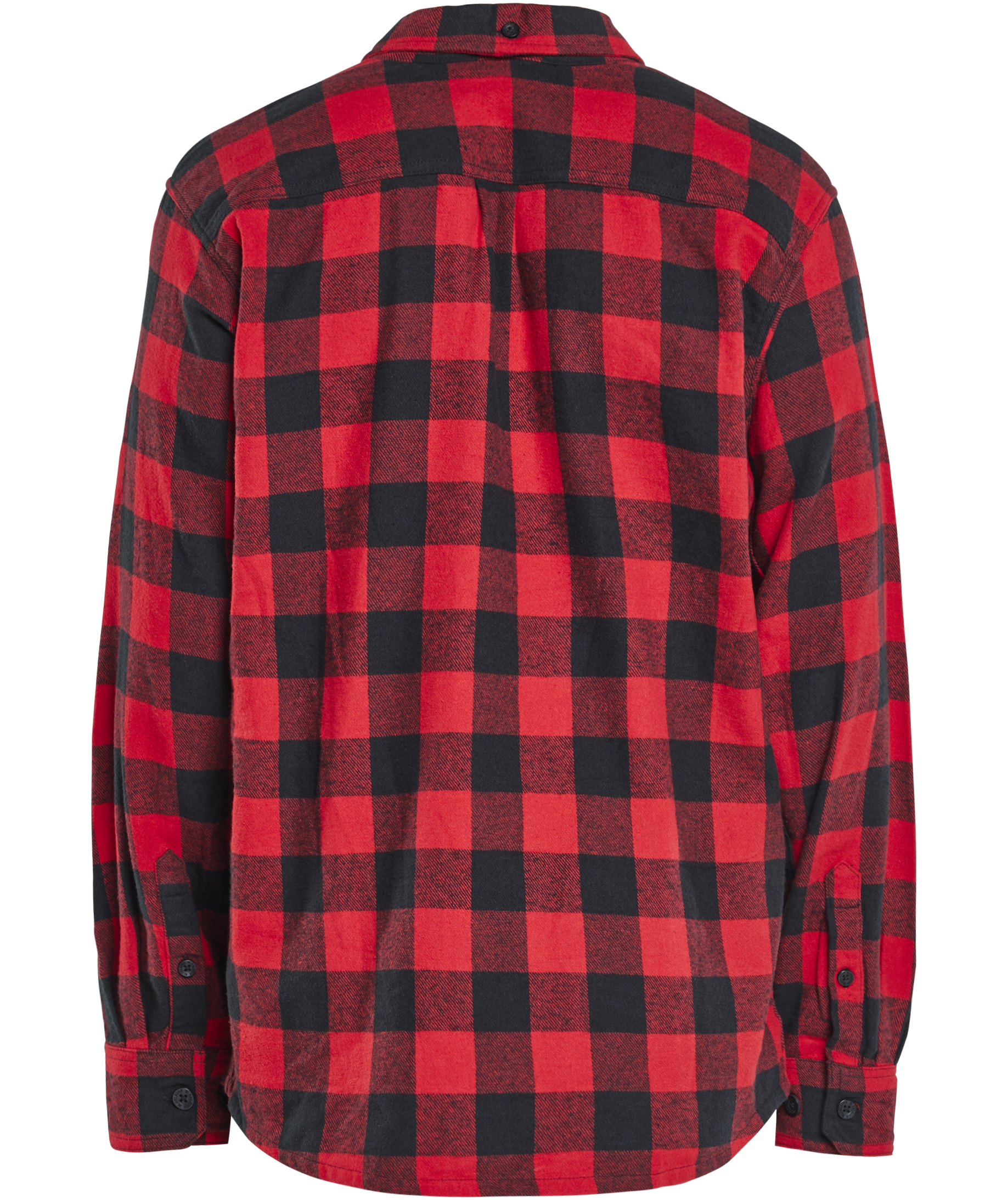 Bl&aring;kl&auml;der Striker flanellskjorta, R&ouml;d/Svart