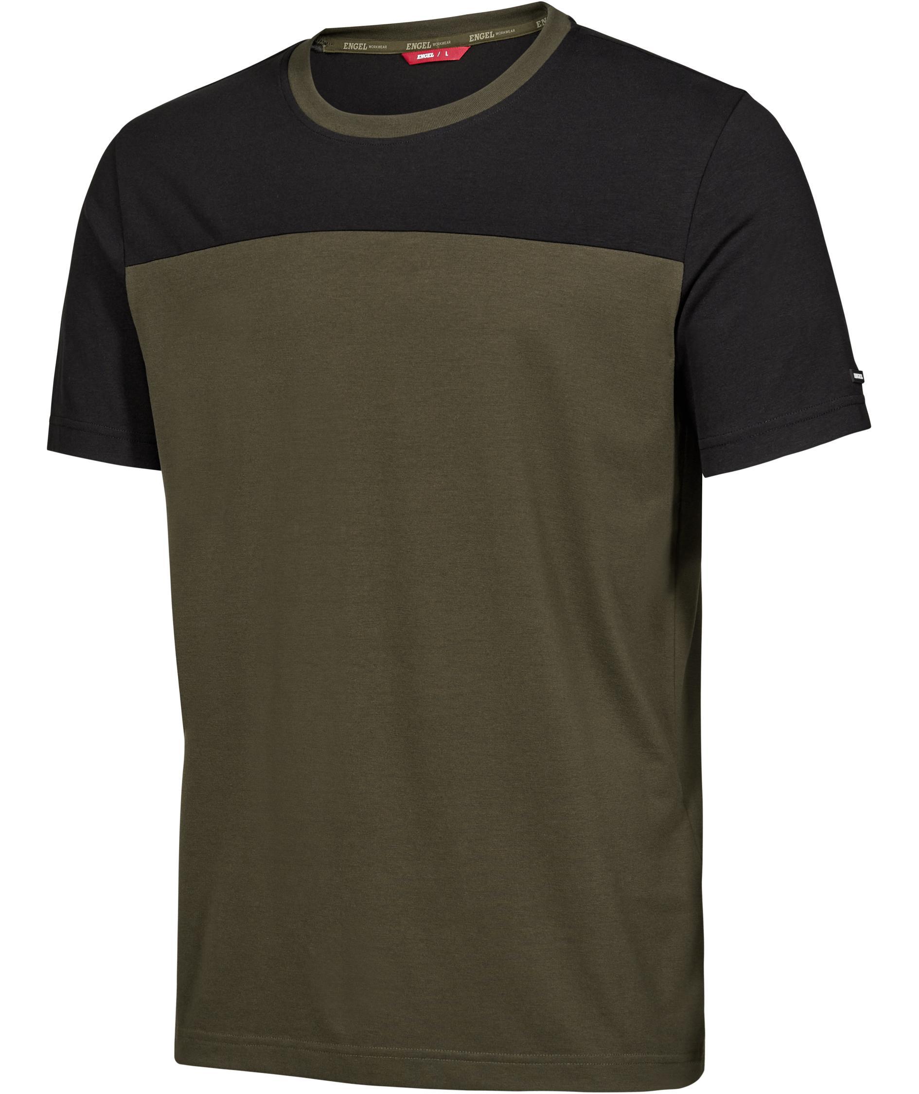 Engel Entire T-shirt, Forest Green/Black, large image number 5