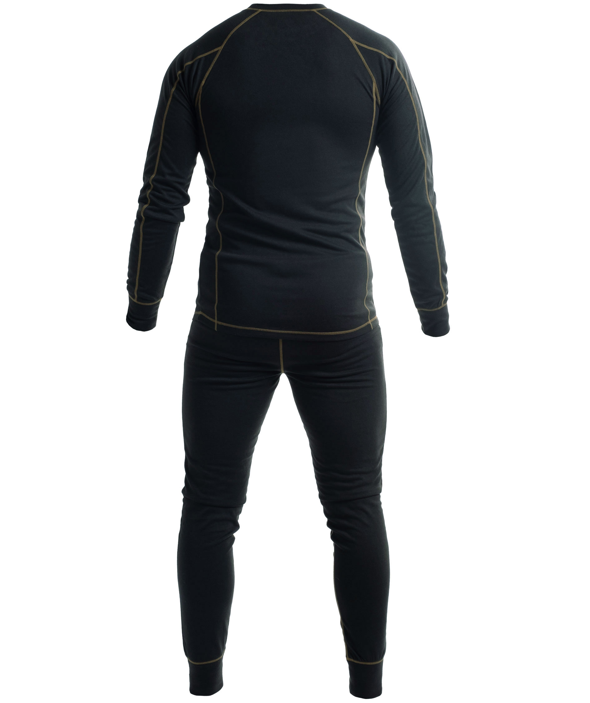 Westborn baselayer s&aelig;t, Black/Brown, large image number 2