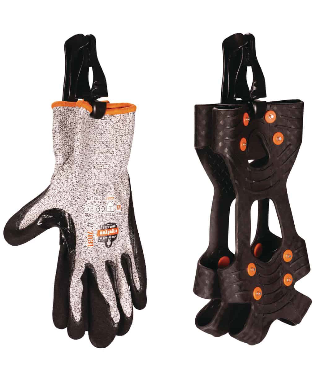 Ergodyne Squids 3405 handsk&aring;llare med b&auml;lteskl&auml;mma