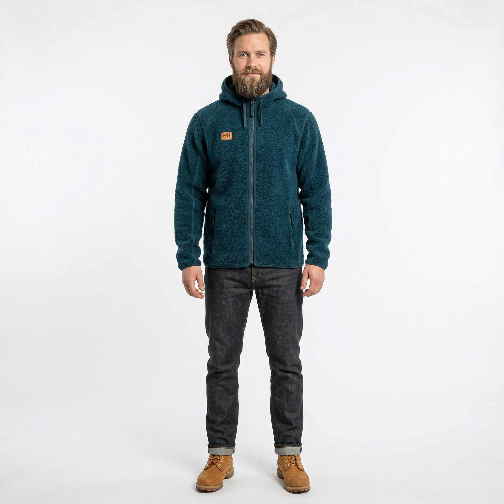 Helly Hansen Heritage fiberpelsjakke, Marine, large image number 2
