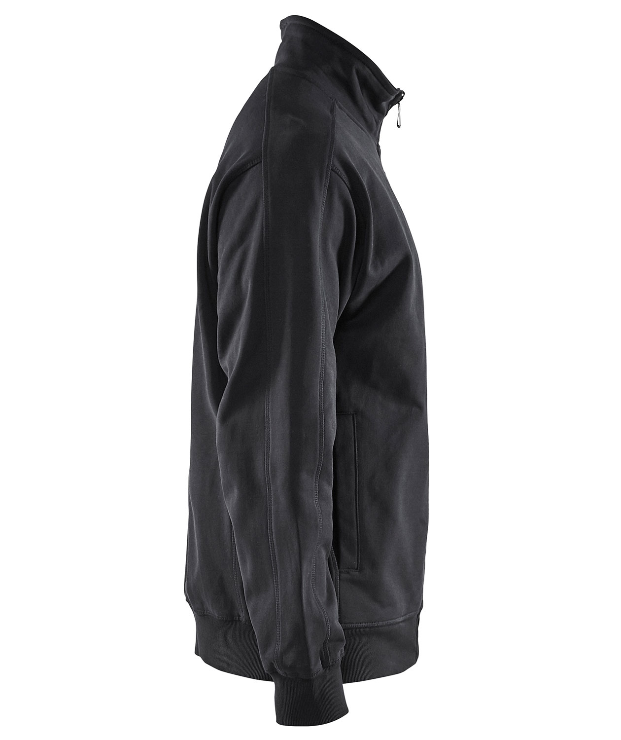 Bl&aring;kl&auml;der cardigan, Sort, large image number 2