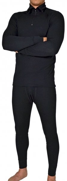 by Mikkelsen baselayerset, Svart