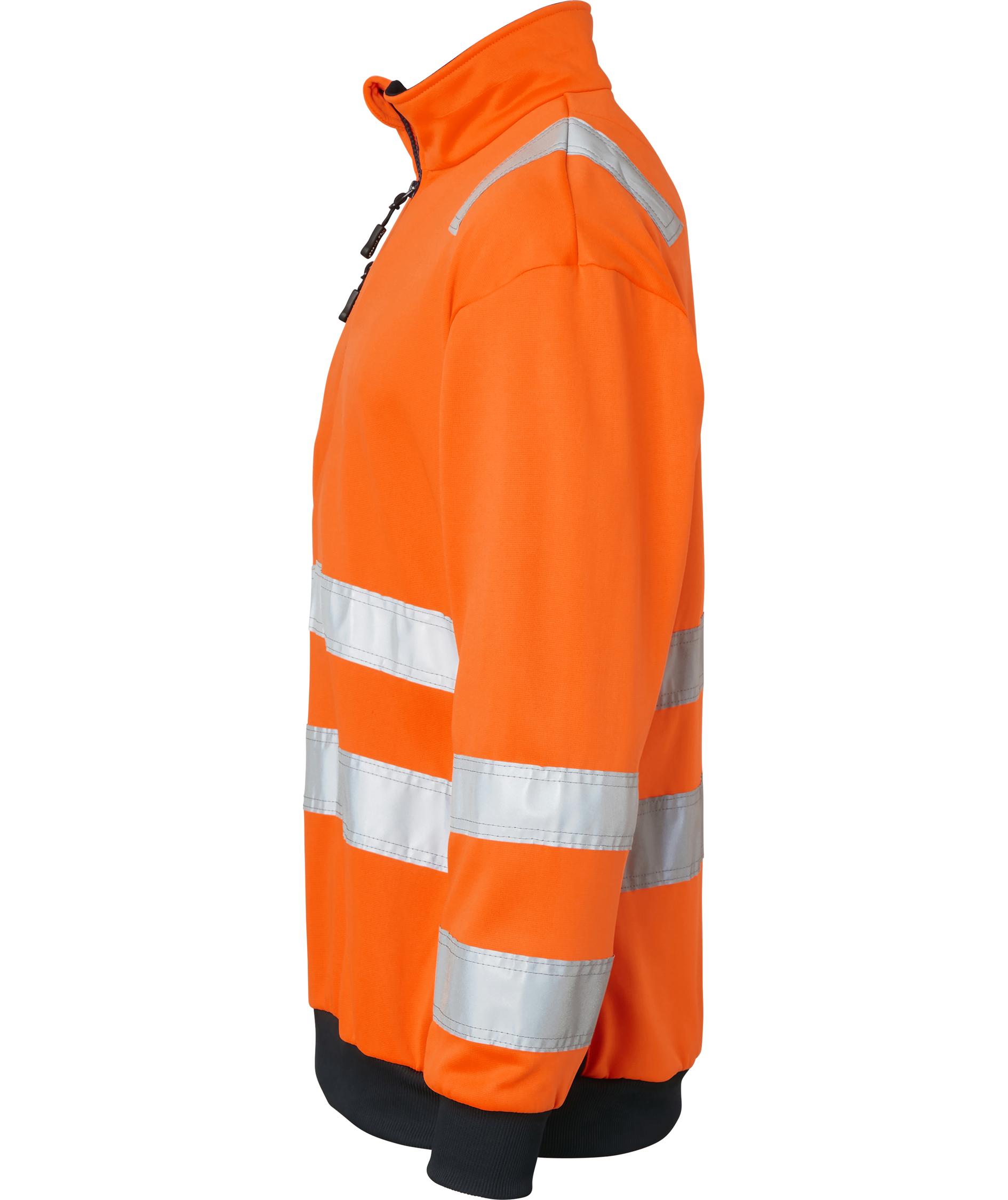Top Swede Sweatshirt 136, Hi-Vis Orange/Navy, large image number 3