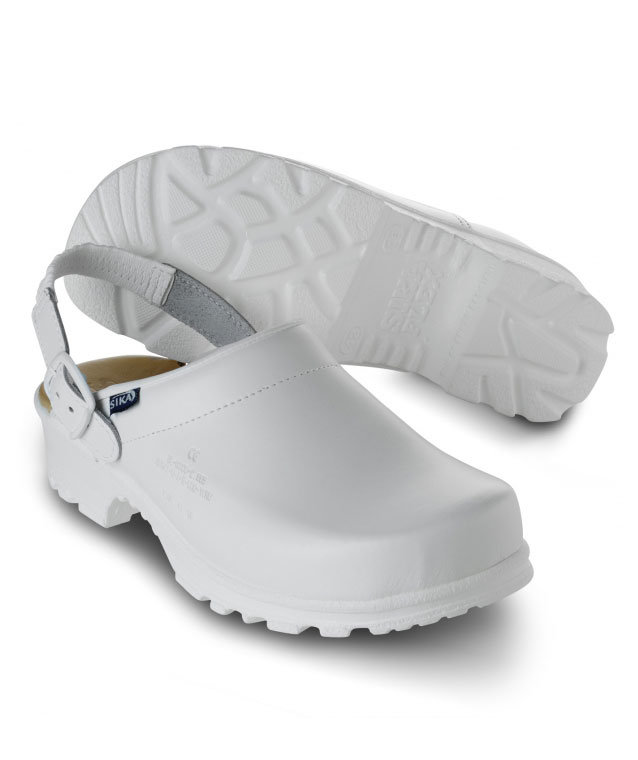 2:a sortering Sika flex tr&auml;skor med h&auml;lrem OB, Vit, large image number 0