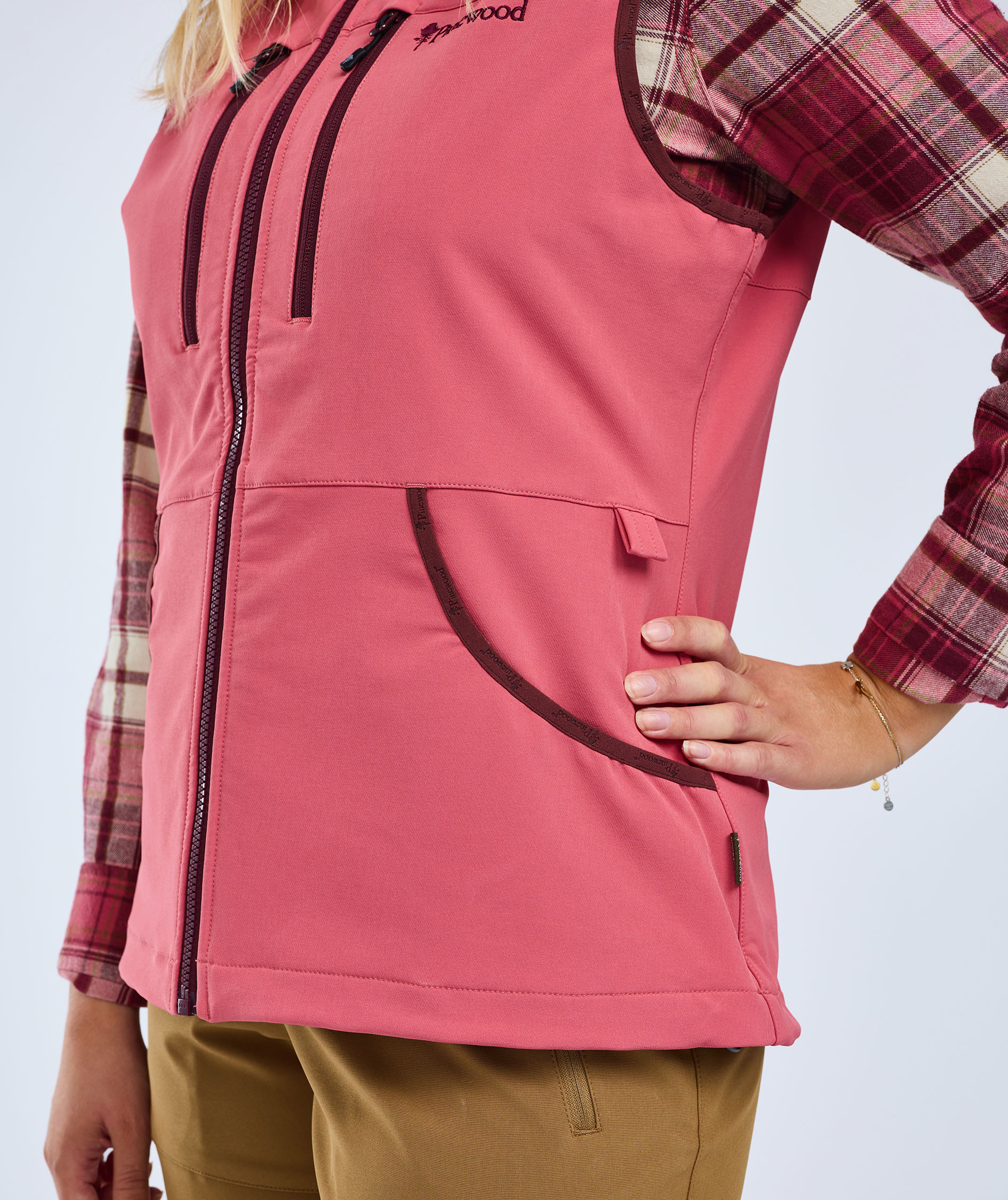 Pinewood Dog Sports Stretch dame softshellvest, 5685, large image number 4