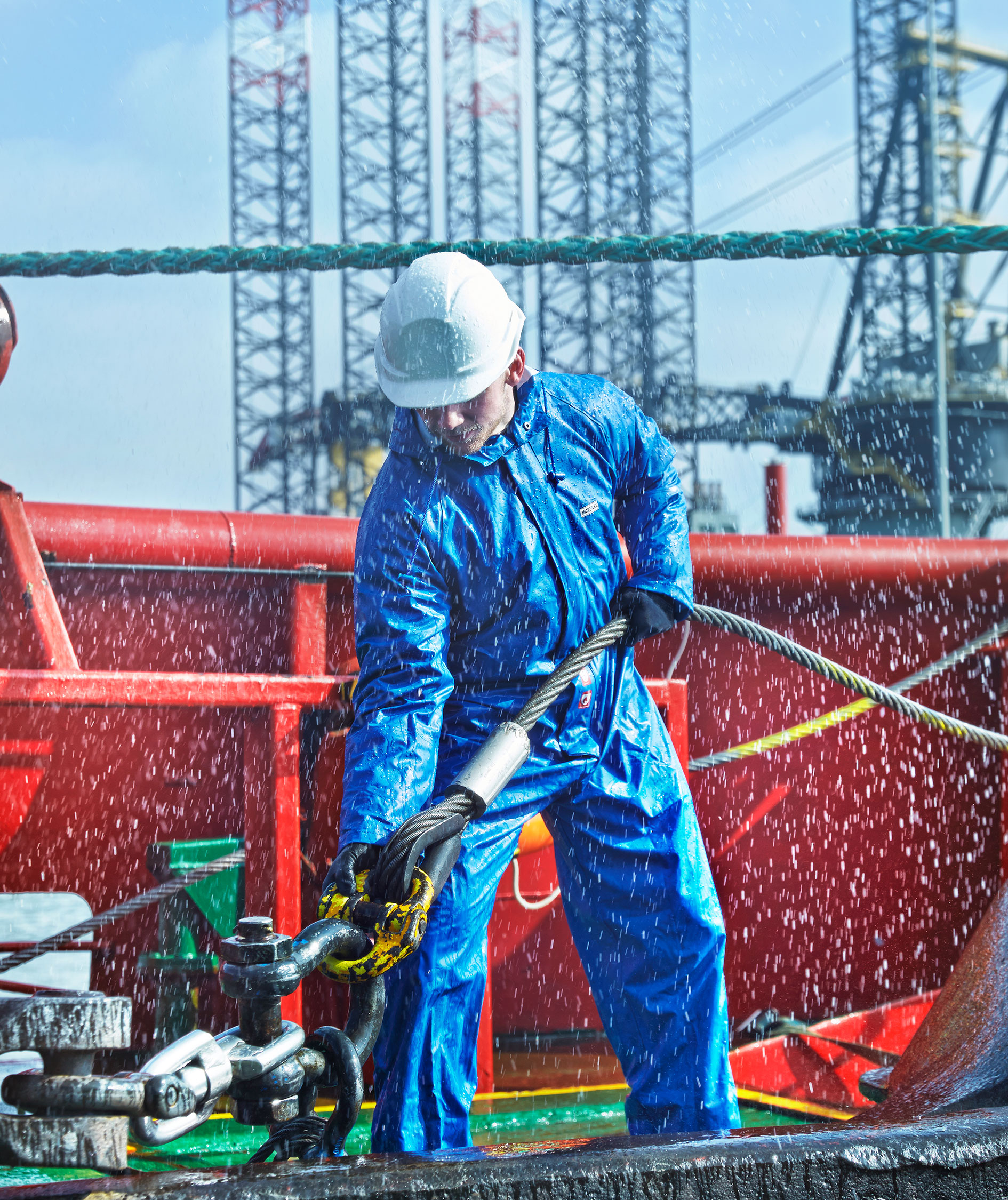 Lyngs&oslash;e Multinorm PU regnst&auml;ll, Kungsbl&aring;