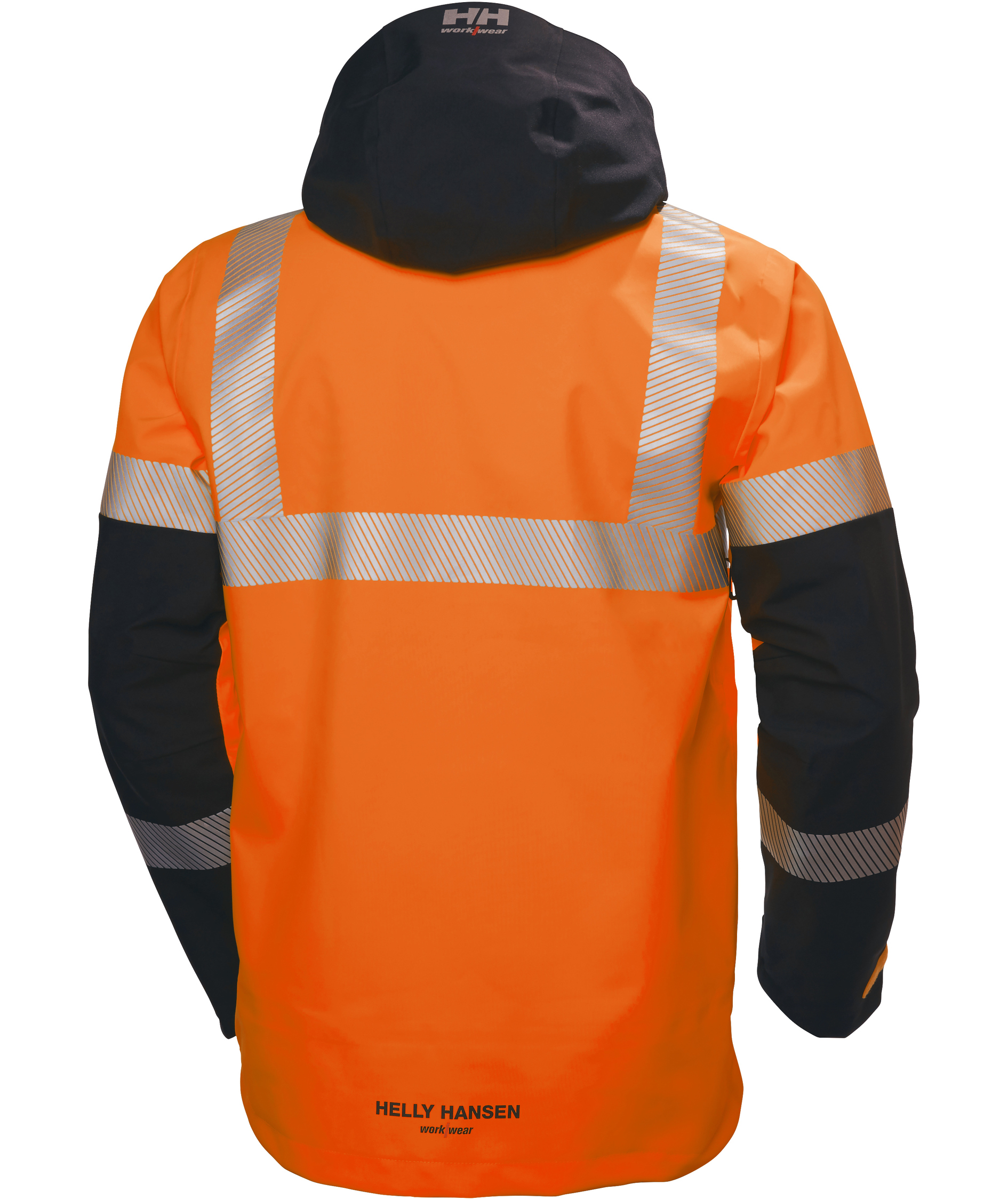 Helly Hansen ICU shell jacket, Hi-vis Orange/Ebony, large image number 1