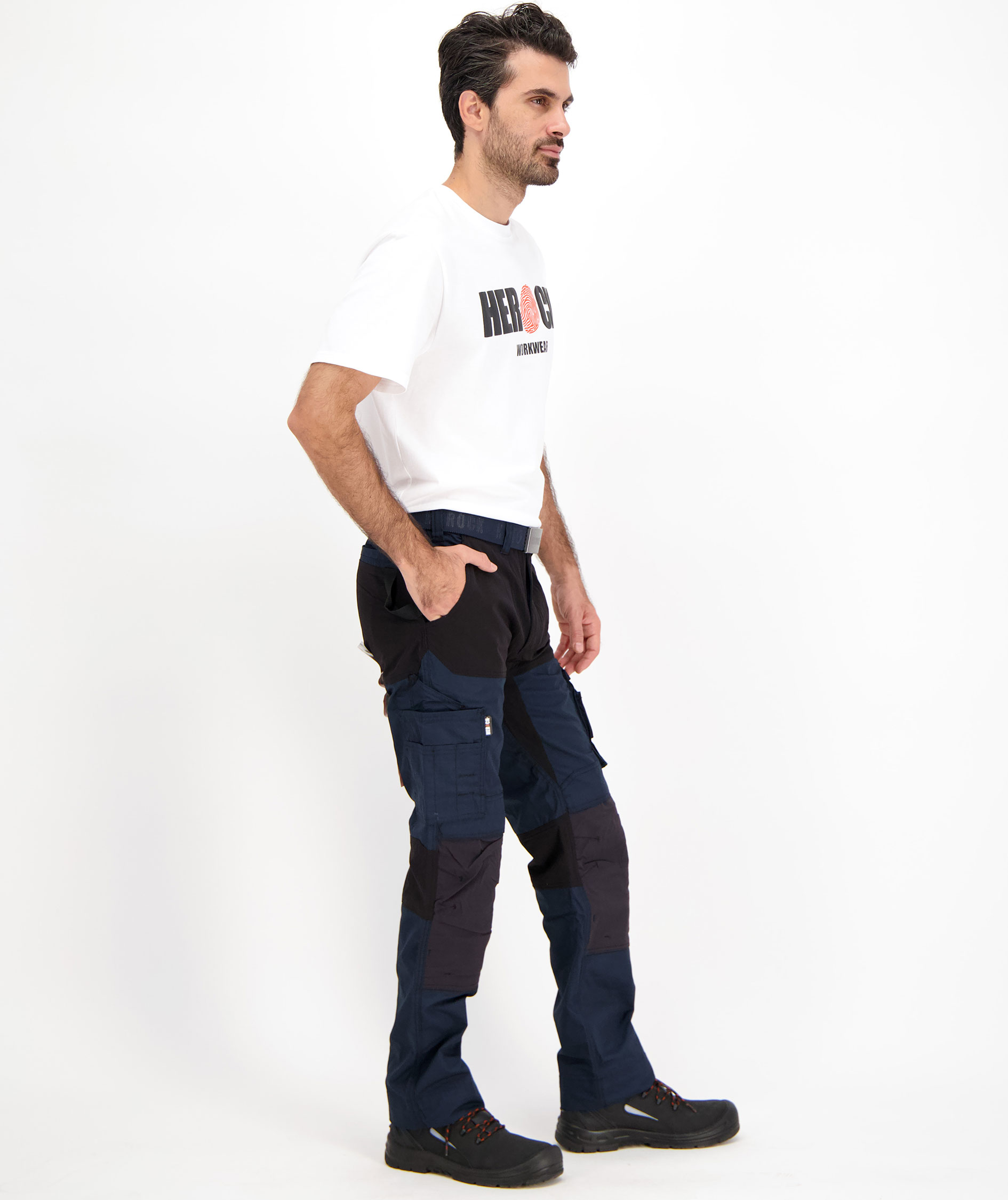 HEROCK Hector work trousers, Navy/black, large image number 5