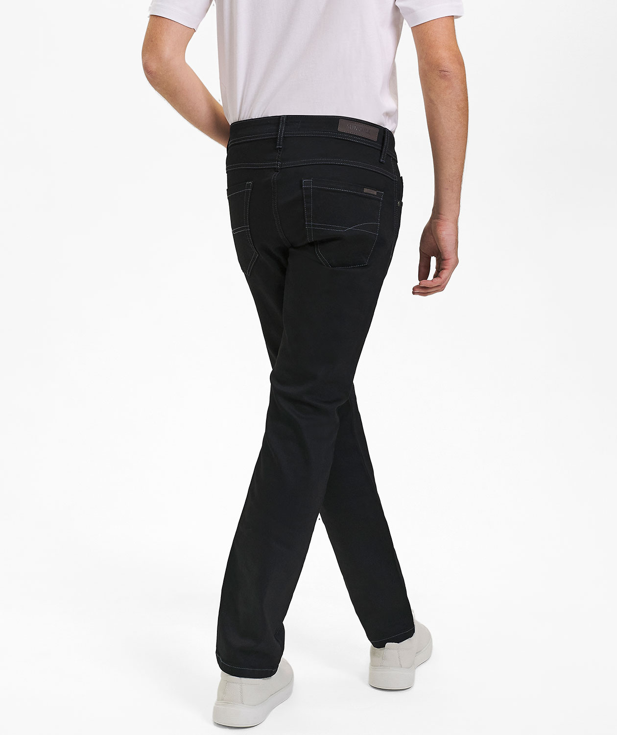 Sunwill Weft Stretch Regular Fit jeans, Sort, large image number 4