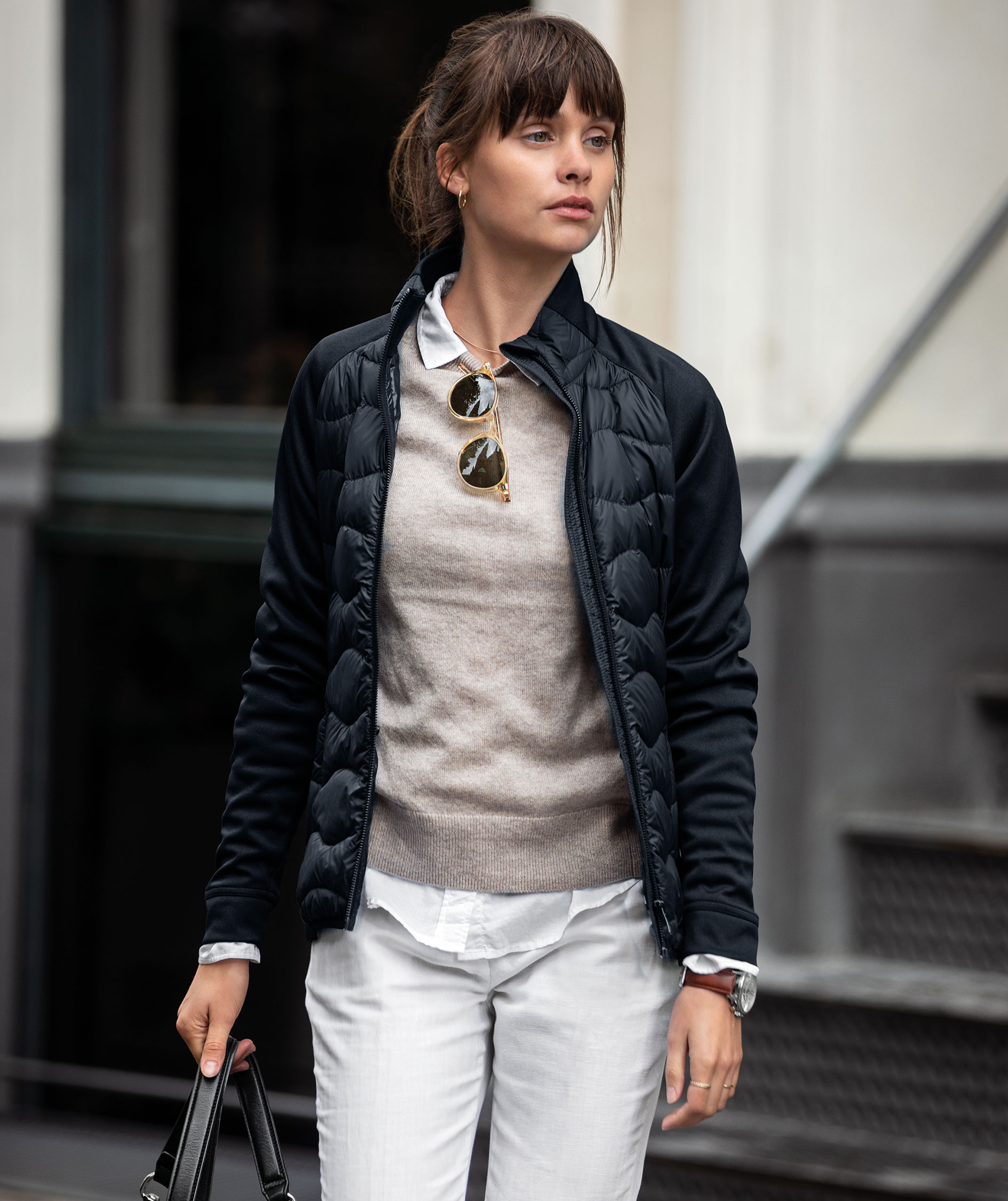 Nimbus Stillwater Damen Hybridjacken, Schwarz, large image number 1