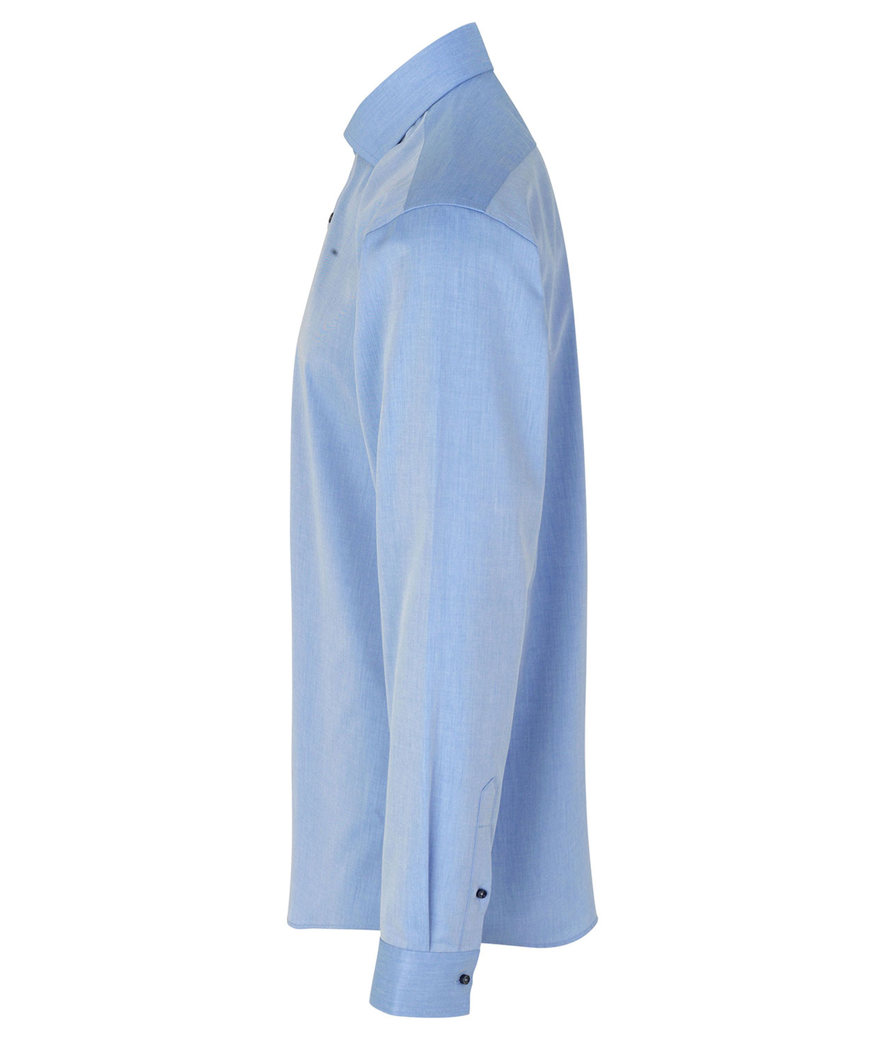 Seven Seas Fine Twill Virginia Modern fit skjorte, Lysebl&aring;, large image number 3