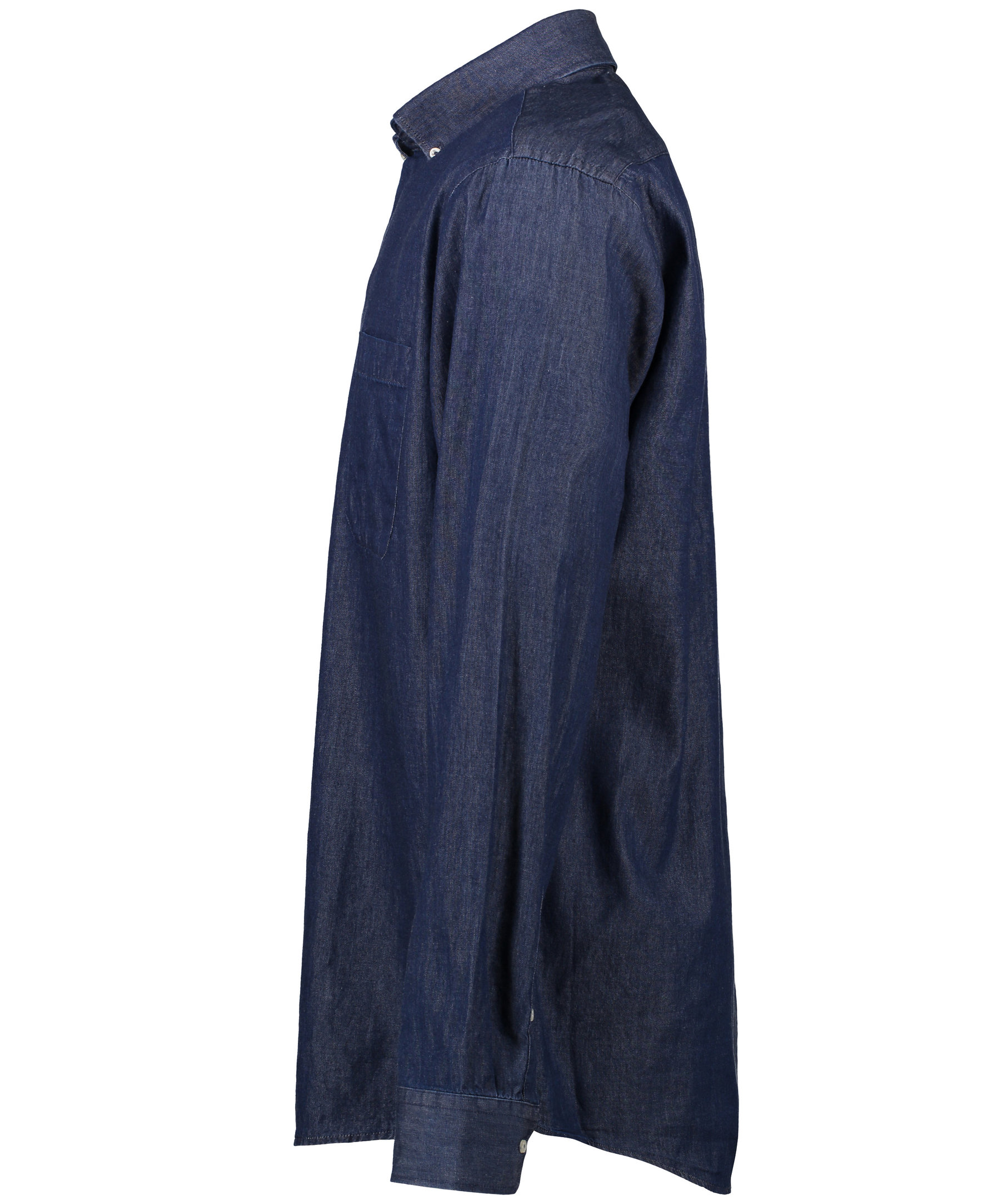 Seven Seas modern fit shirt denim, Indigo Blue, large image number 3