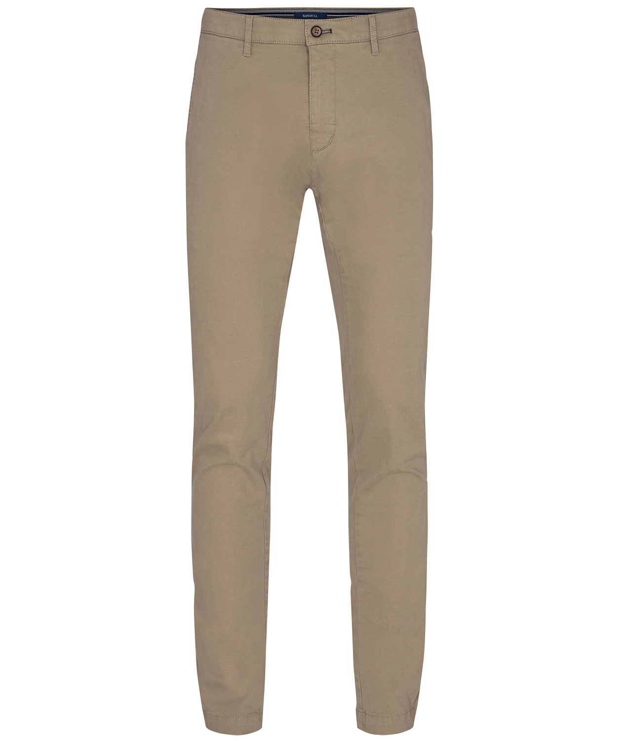 Sunwill Extreme Flexibility Slim fit byxa, Dark sand