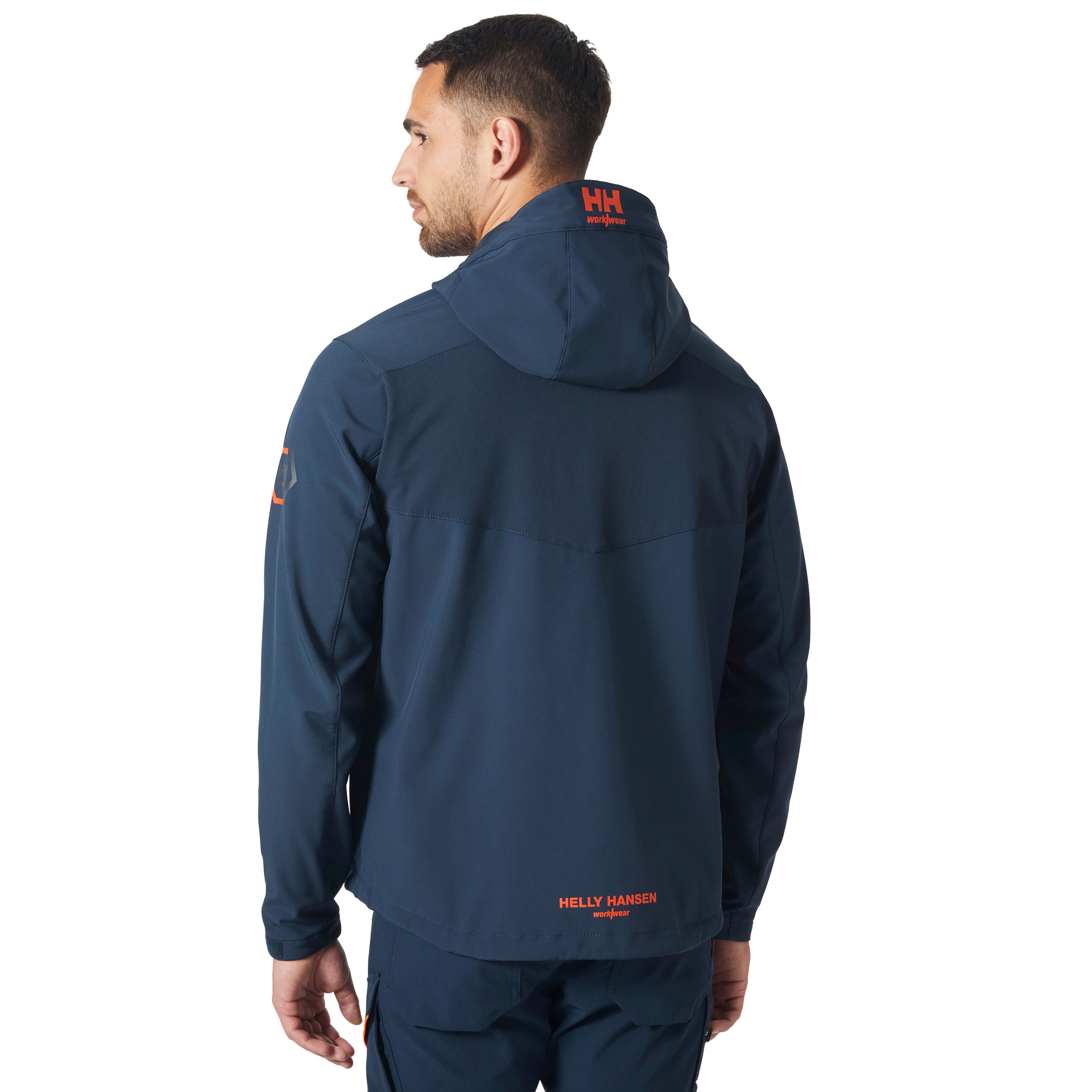 Helly Hansen Chelsea Evo. softshelljakke full stretch, Navy, large image number 2