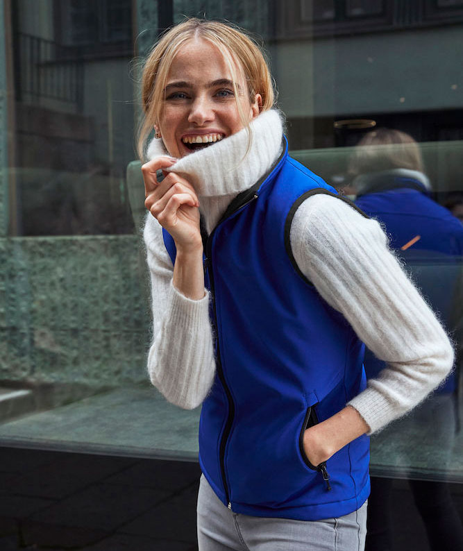 Clique foret dame softshellvest, Royal Bl&aring;