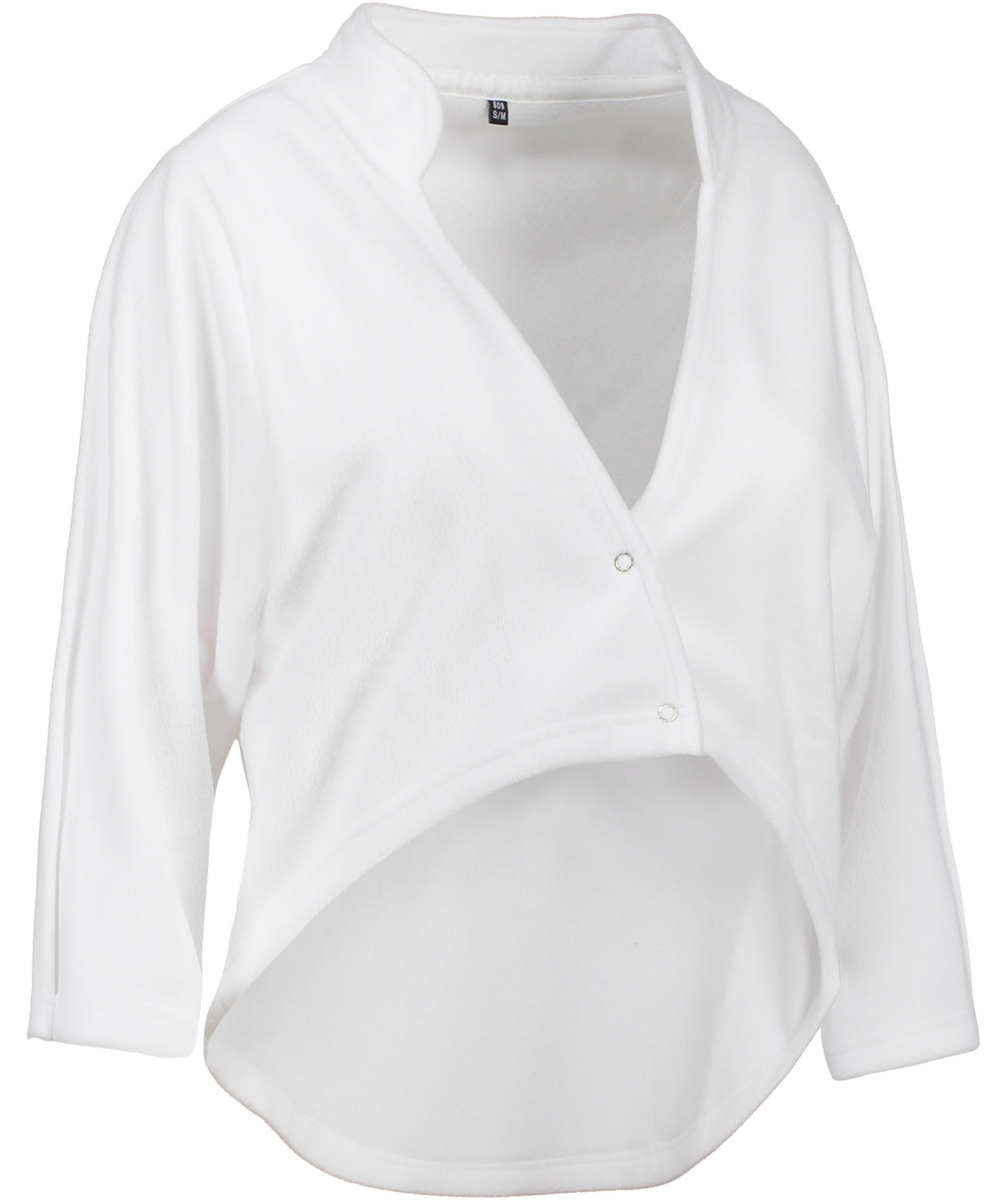 ID fleece bolero dam, Vit, Vit, swatch