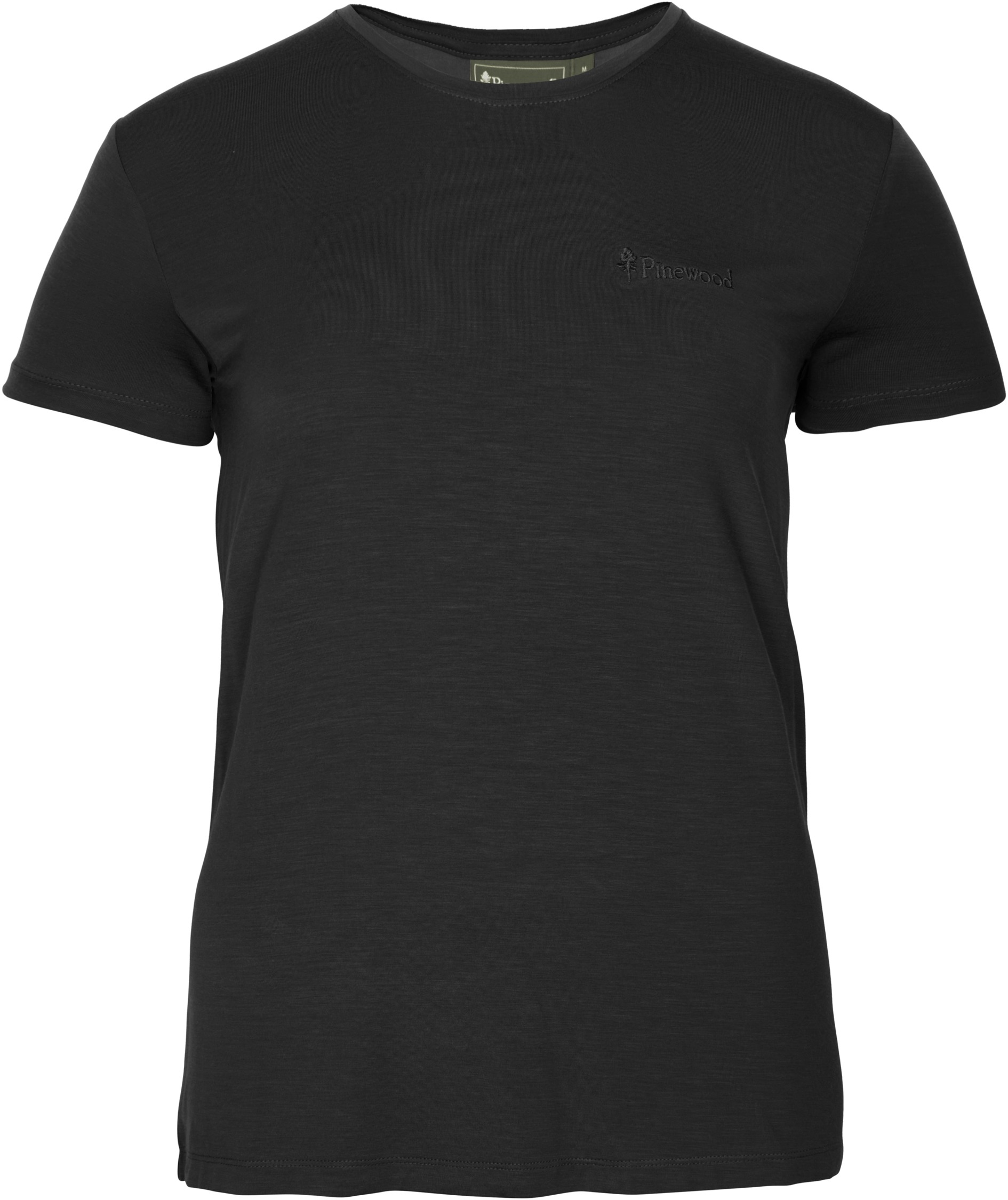 Pinewood Active Fast-Dry dame T-shirt, Black