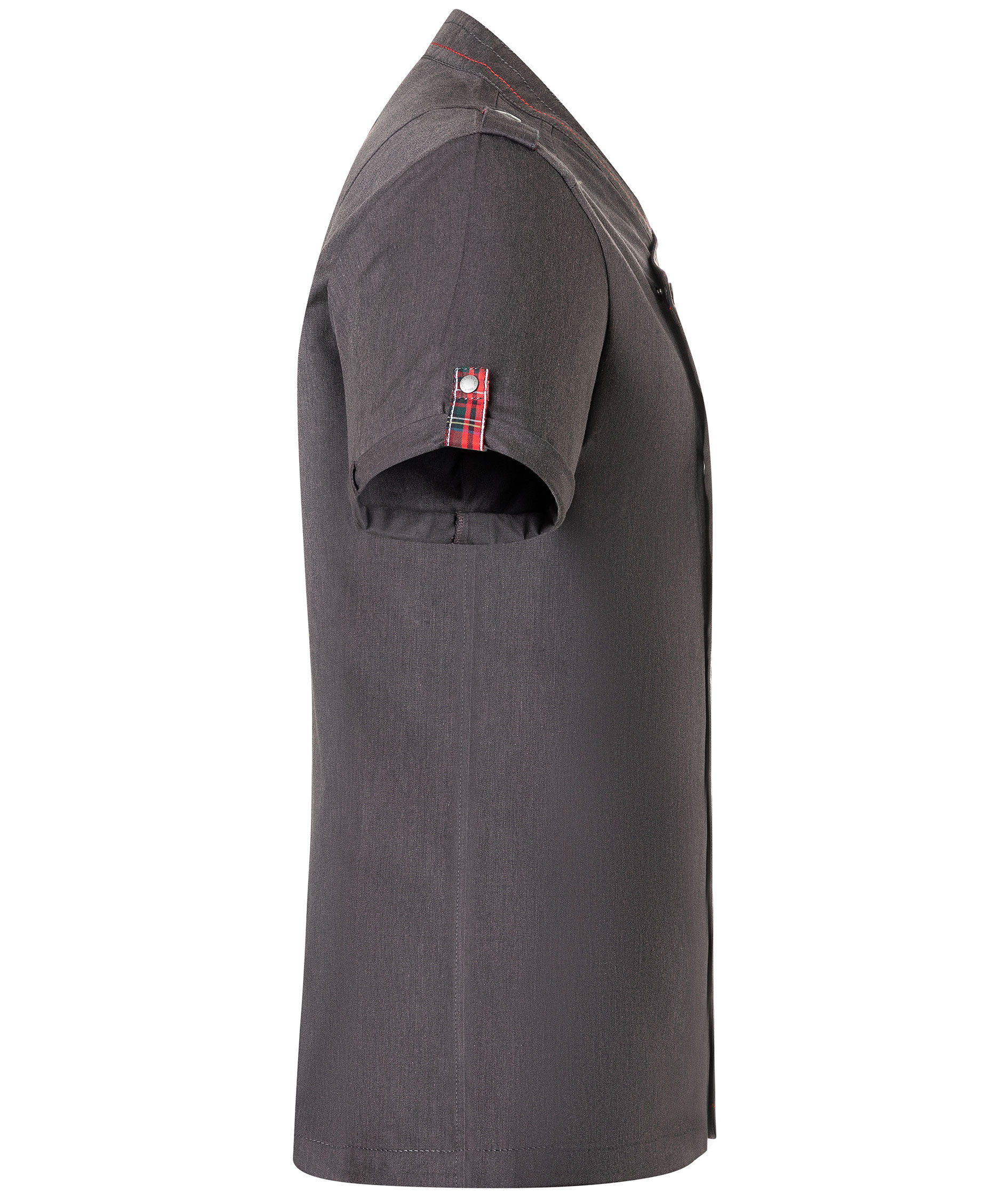 Karlowsky Denim-Style ROCK CHEF&reg; short-sleeved chef jacket, Black Denim, large image number 3